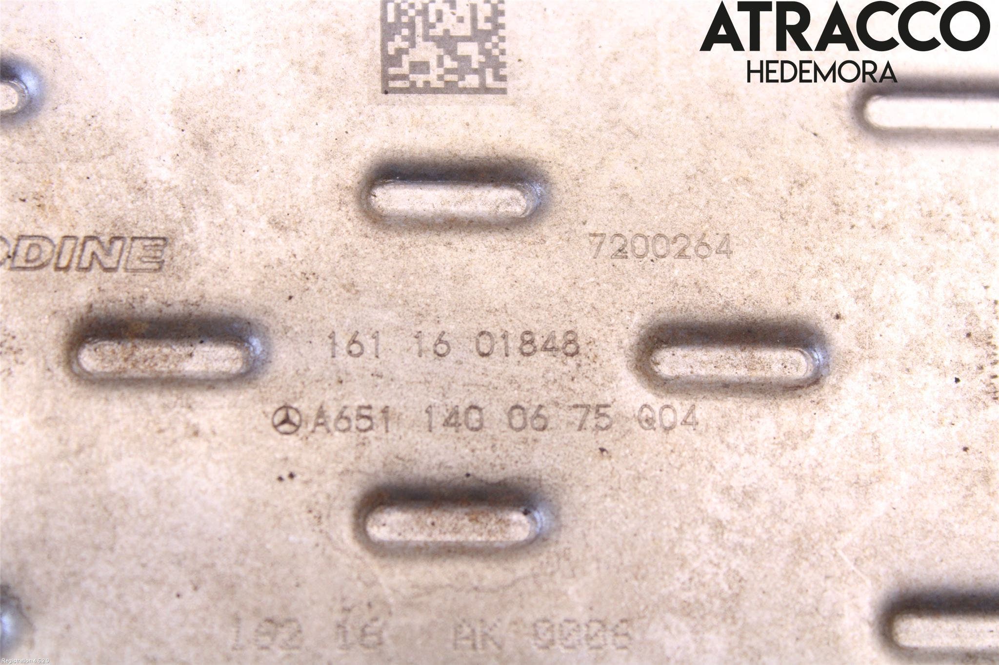 Mercedes-Benz MB B-KLASS (W246/W242) 12-19 Avgaskylare