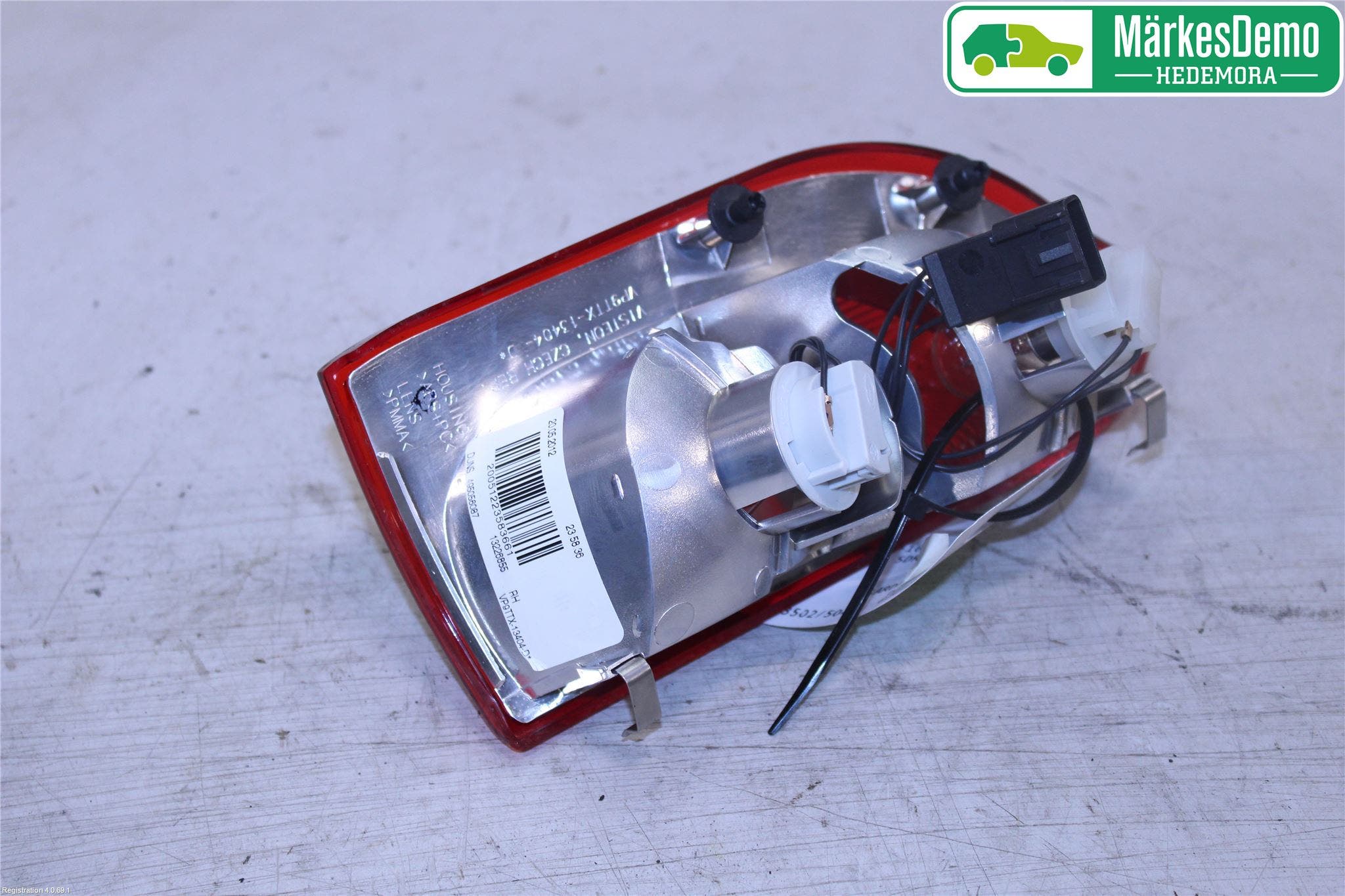 Opel INSIGNIA 09-16 Bakljus Höger