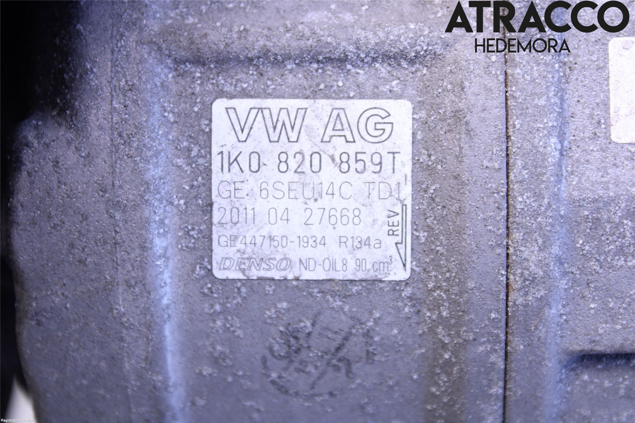 Volkswagen VW GOLF VI 09-13 Ac Kompressor