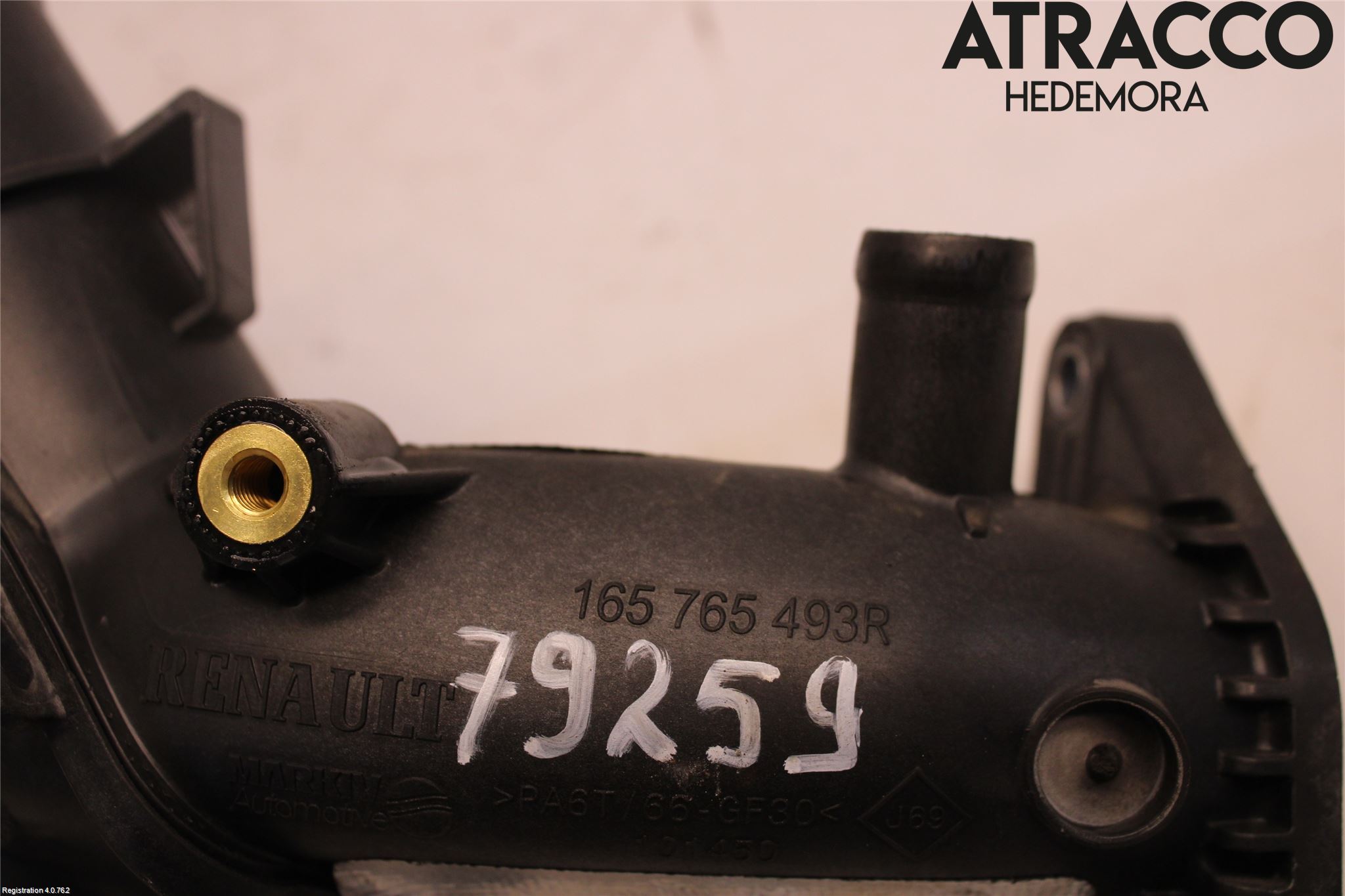 Nissan NOTE E12 14-20 Laddluft-Intercoolerrör