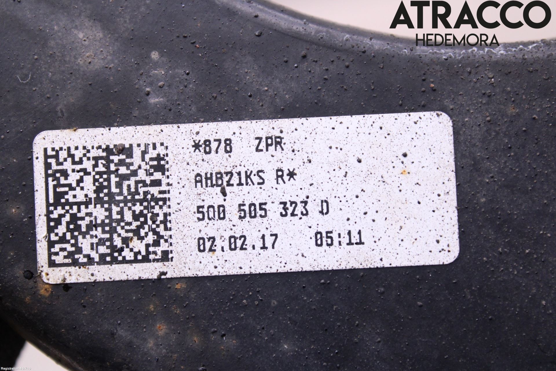 Volkswagen VW TIGUAN 16-24 Bärarm Bak Övre Höger