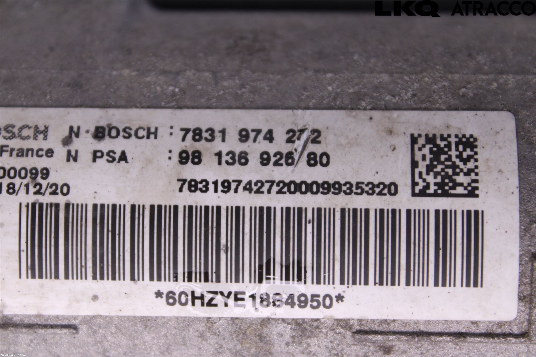 Citroen JUMPY/E-JUMPY 16- Styrväxel Servo -Snäcka