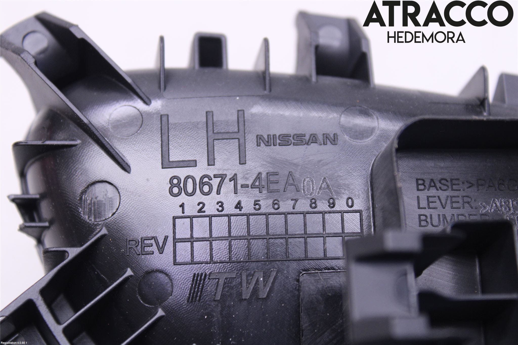 Nissan QASHQAI 14-17 Dörrhandtag Inre Vä