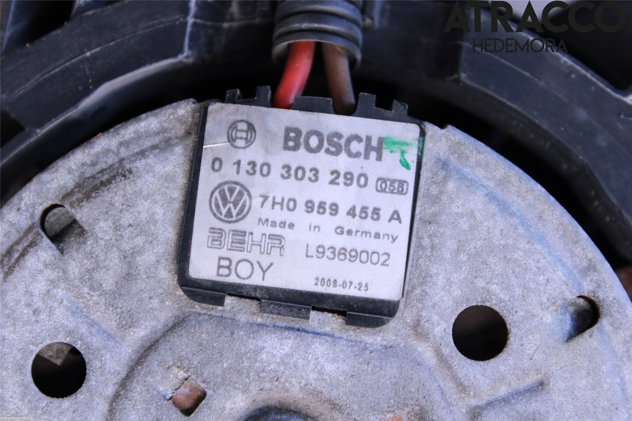 Volkswagen VW TRANSP/CARAVELLE (T5) 04-15 Kylfläkt El