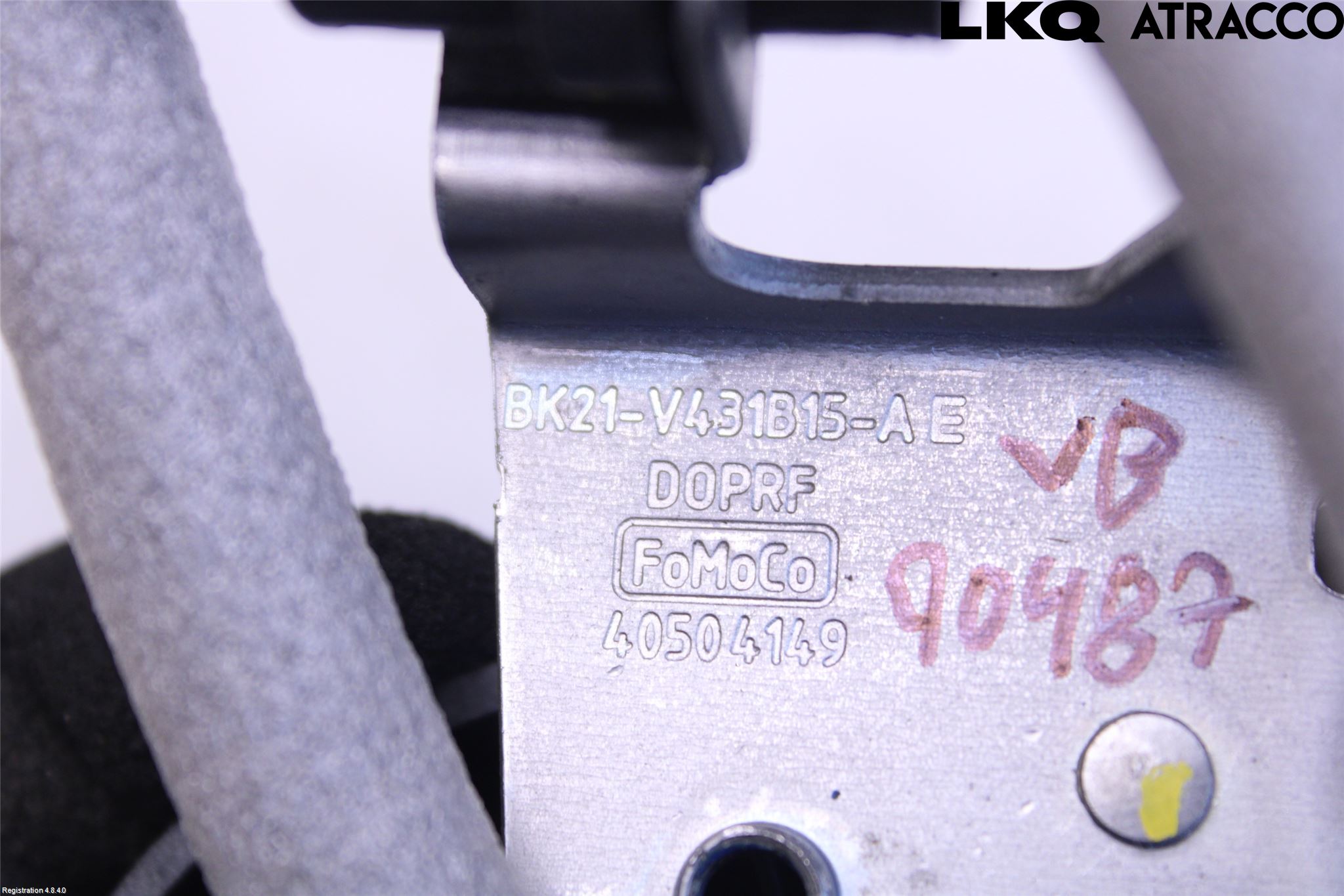 Ford TRANSIT/TOURNEO CONNECT 13-22 Bakluckehandtag Inre