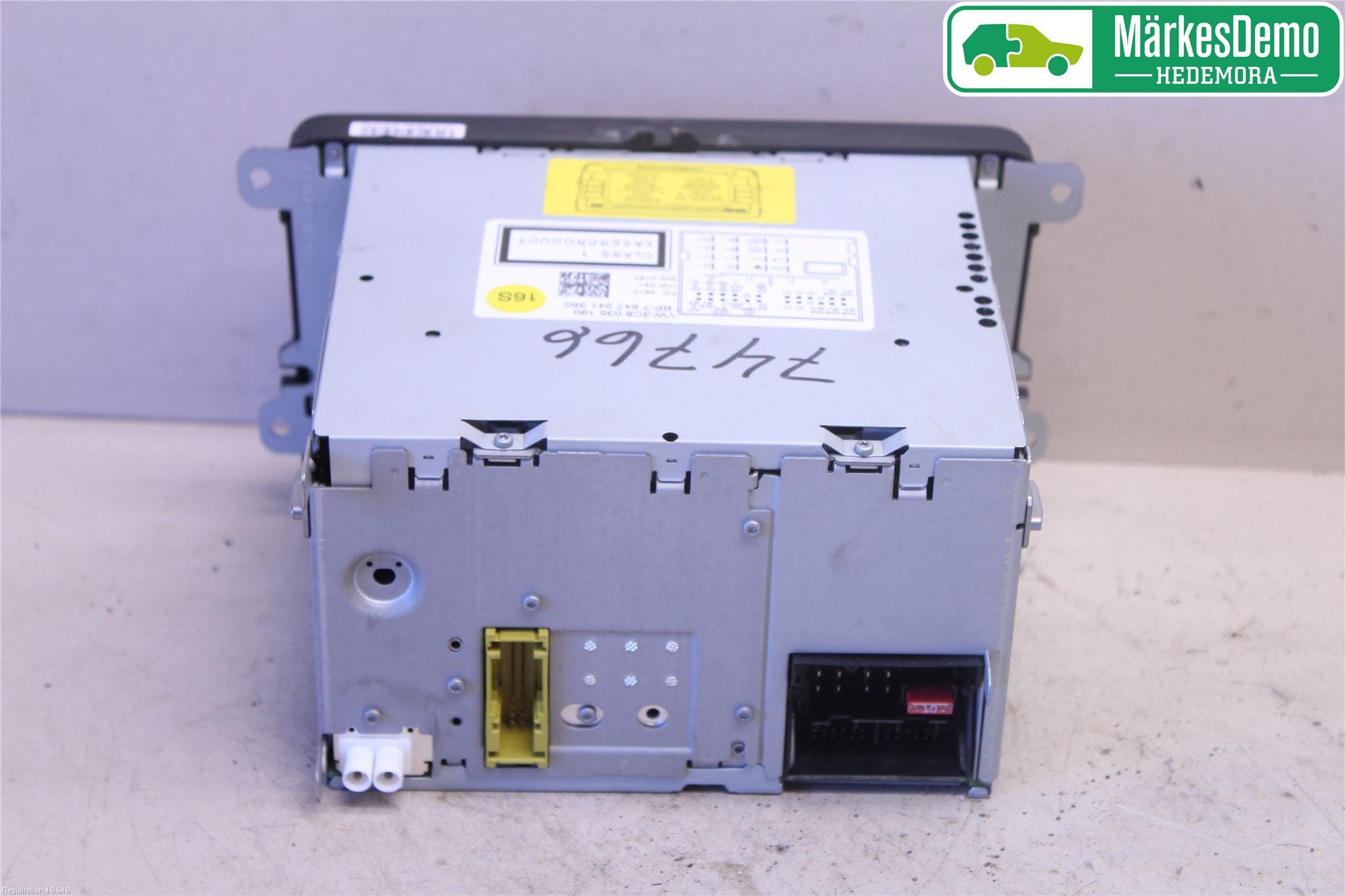 Volkswagen VW GOLF VI 09-13 Cd Radio - Multimediapanel