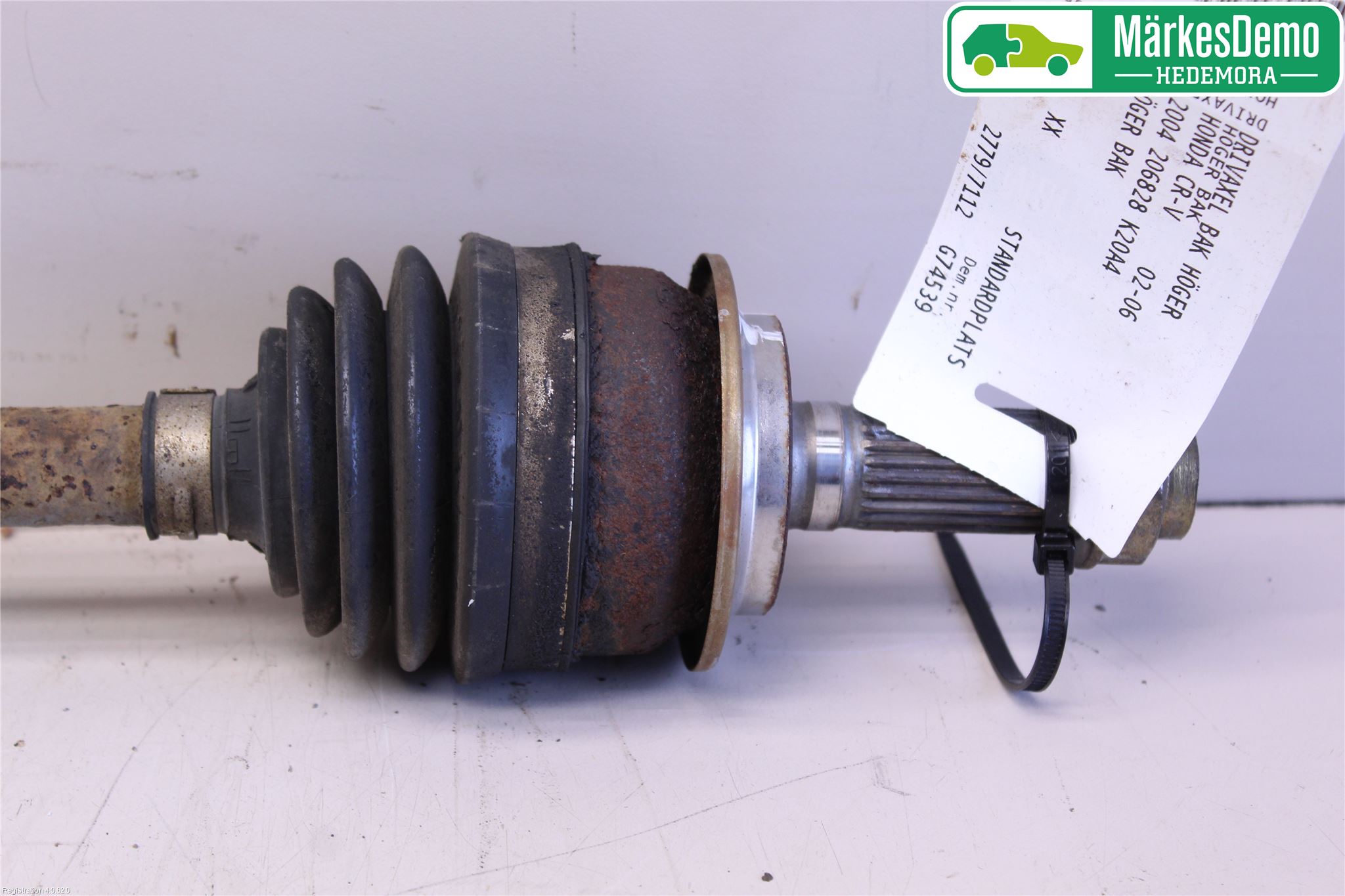 Honda CR-V 02-06 Drivaxel Bak Höger