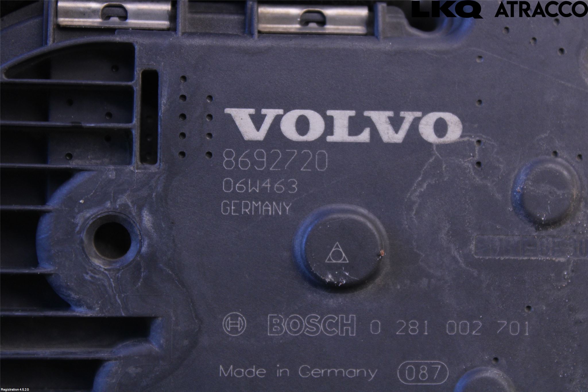 Volvo S60 05-10 Injspjällhus