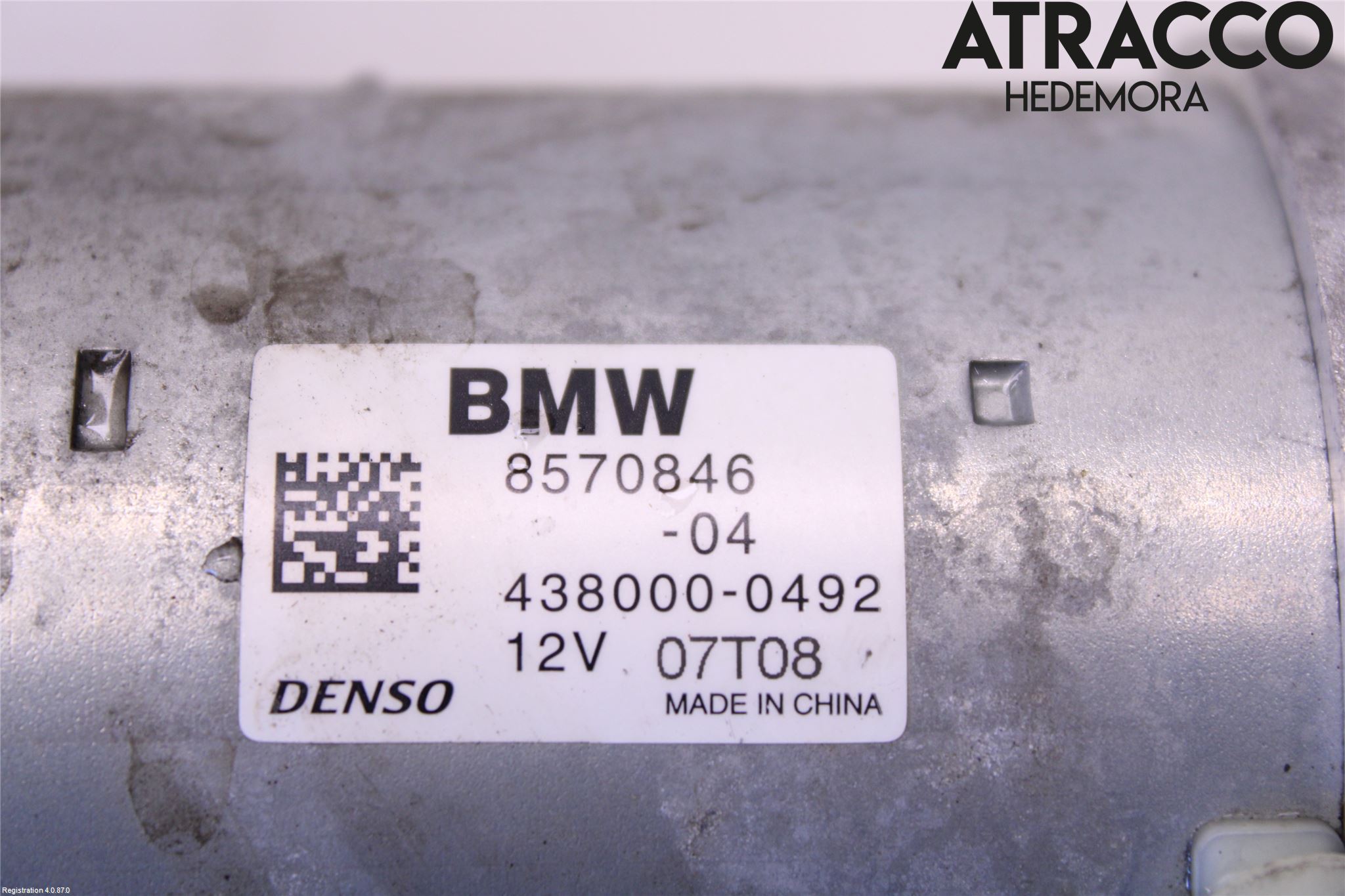 BMW 3 F30/F31/F80 12-19 Startmotor Diesel