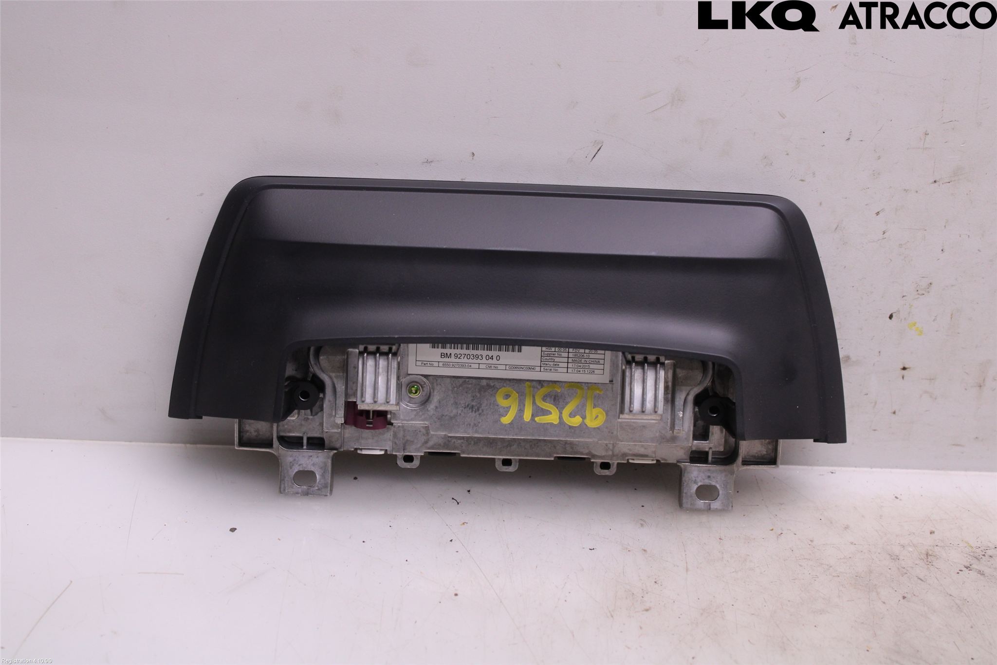 BMW 3 F30/F31/F80 12-19 Multifunktionsdisplay