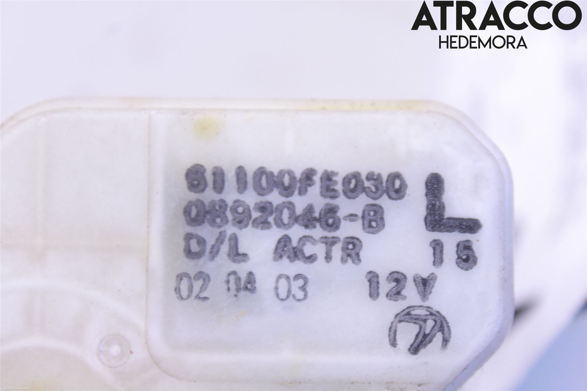 Subaru IMPREZA II  01-02 Låskista-Dörrlås