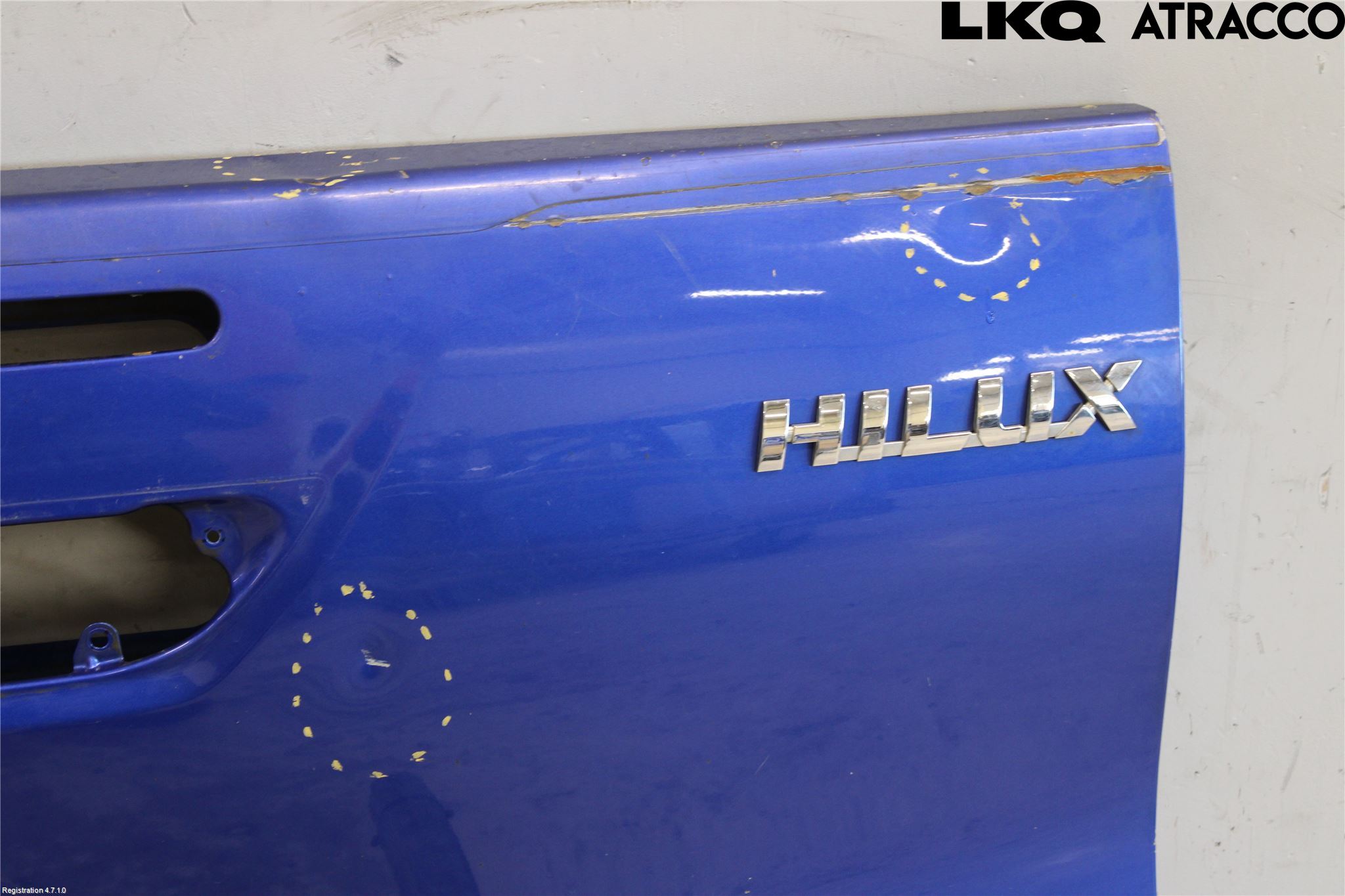 Toyota HILUX 16- Flakläm