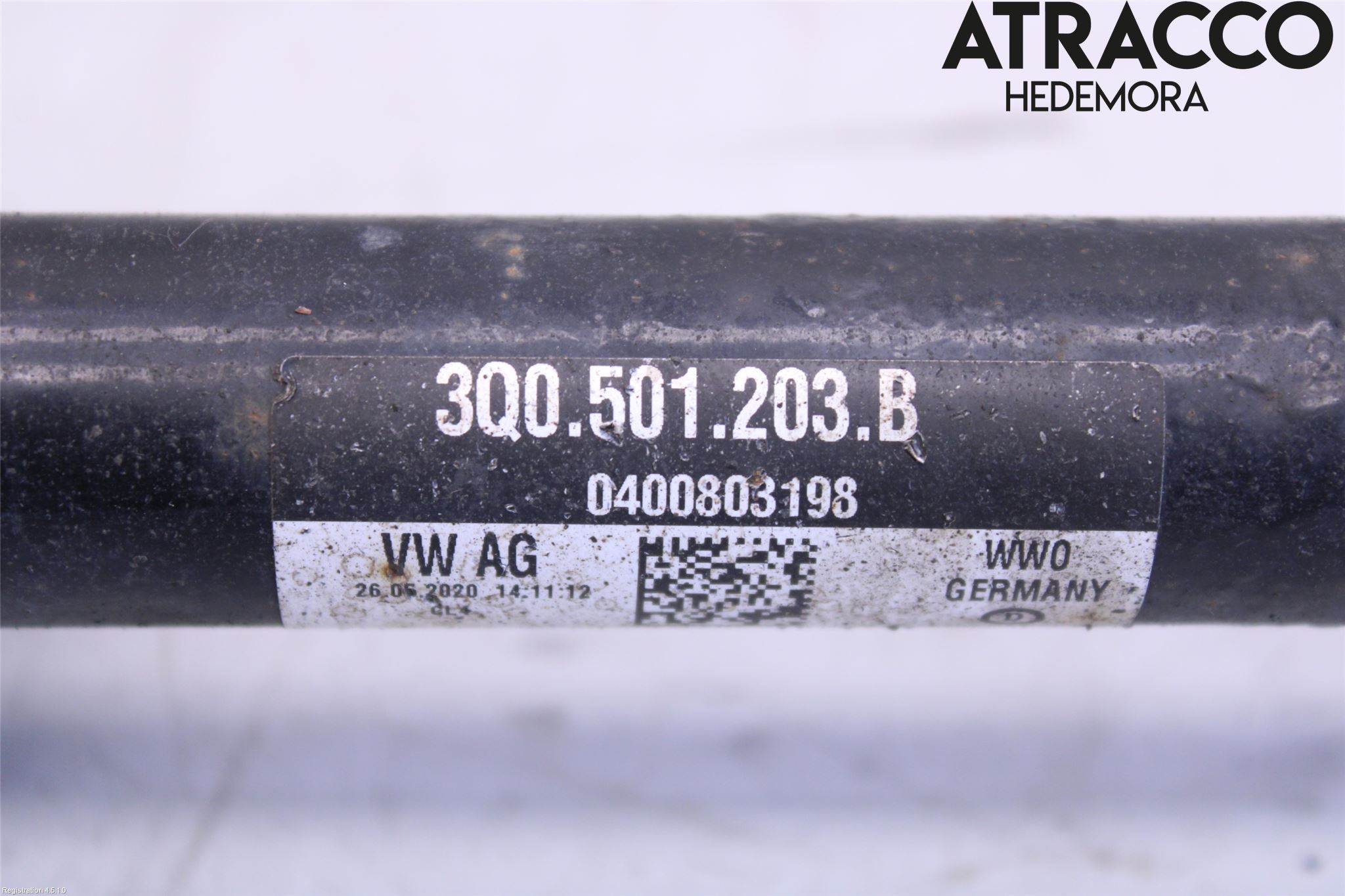 Volkswagen VW TIGUAN ALLSPACE 18- Drivaxel Bak Vänster