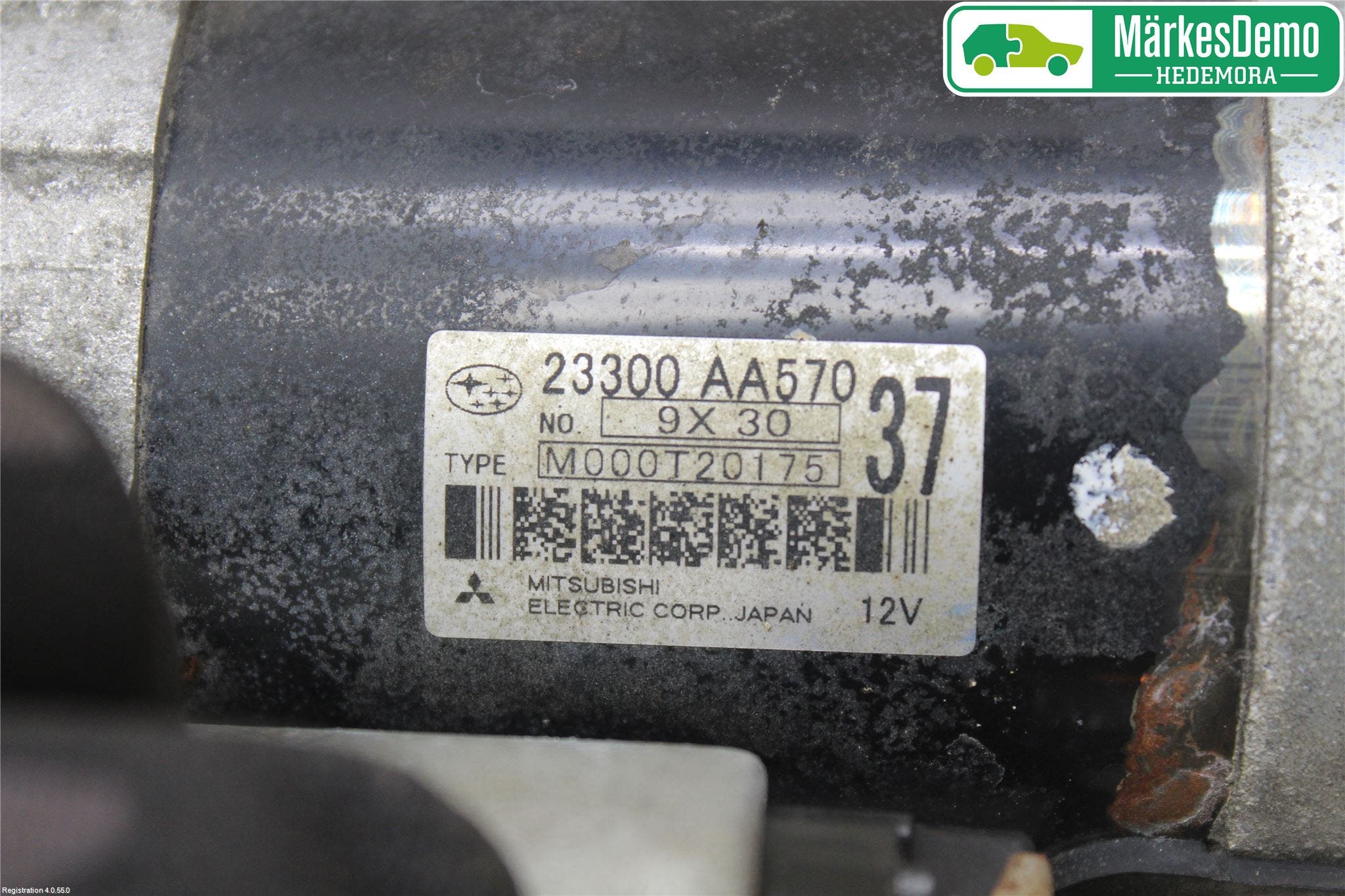 Subaru FORESTER SH 08-13 Startmotor