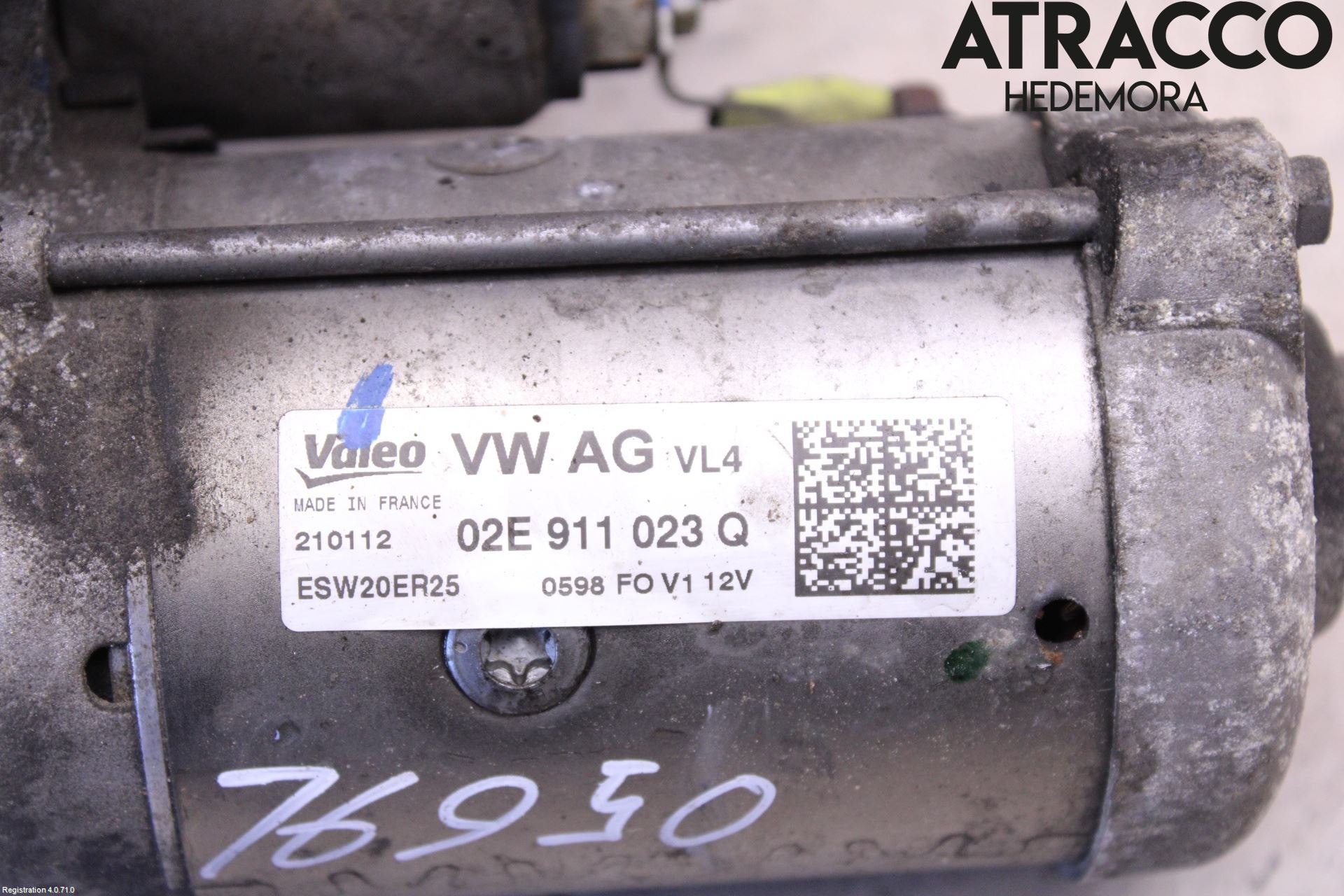 Volkswagen VW PASSAT 11-14 Startmotor Diesel