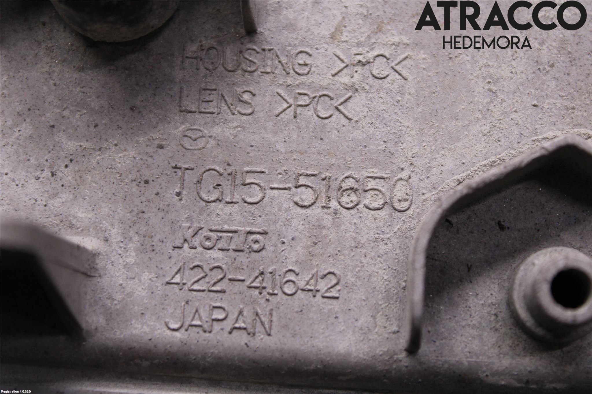 Mazda CX-9 Dimljus/Reflex Bak