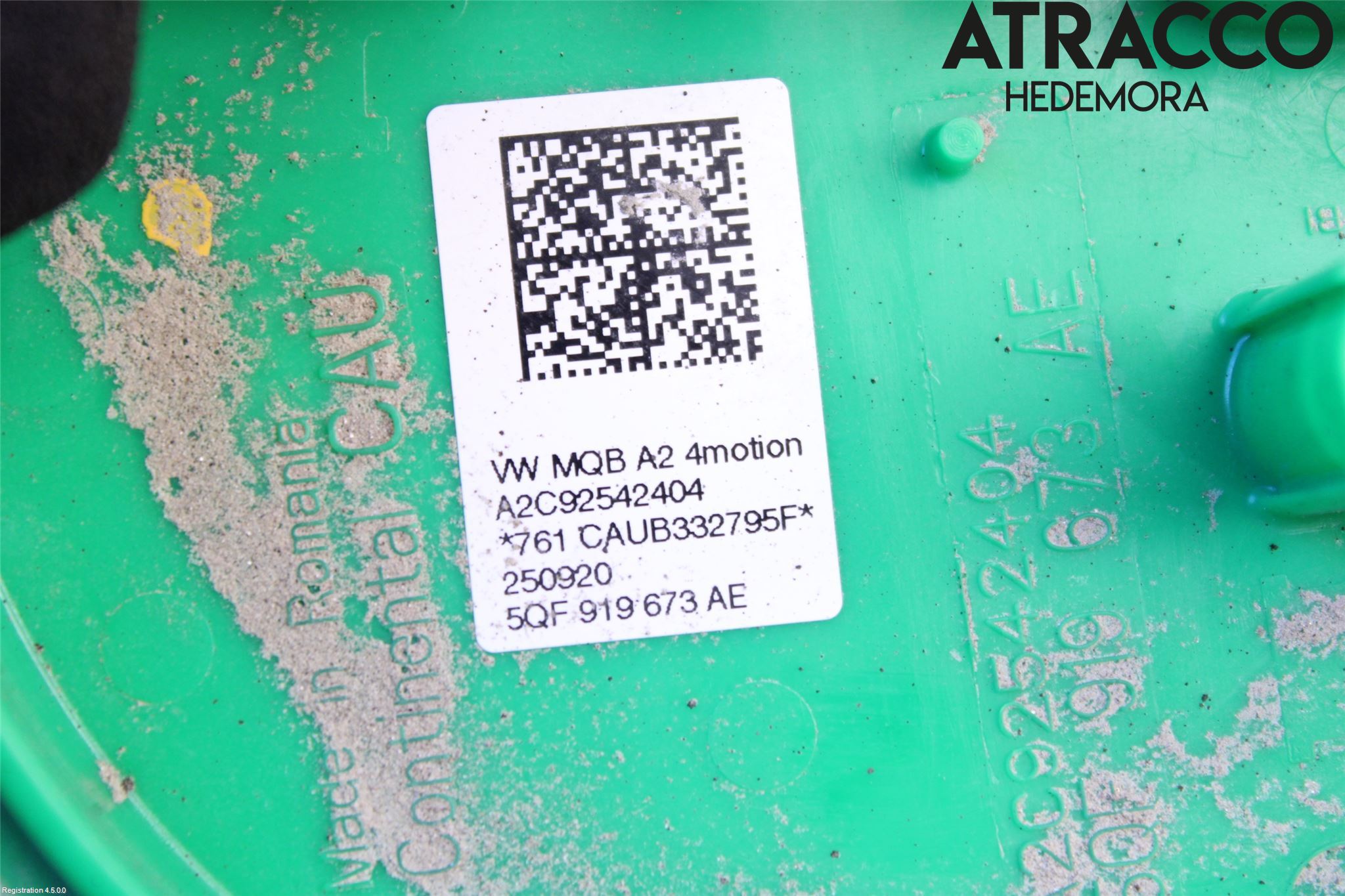 Audi Q3 F3 19- Givare Tank