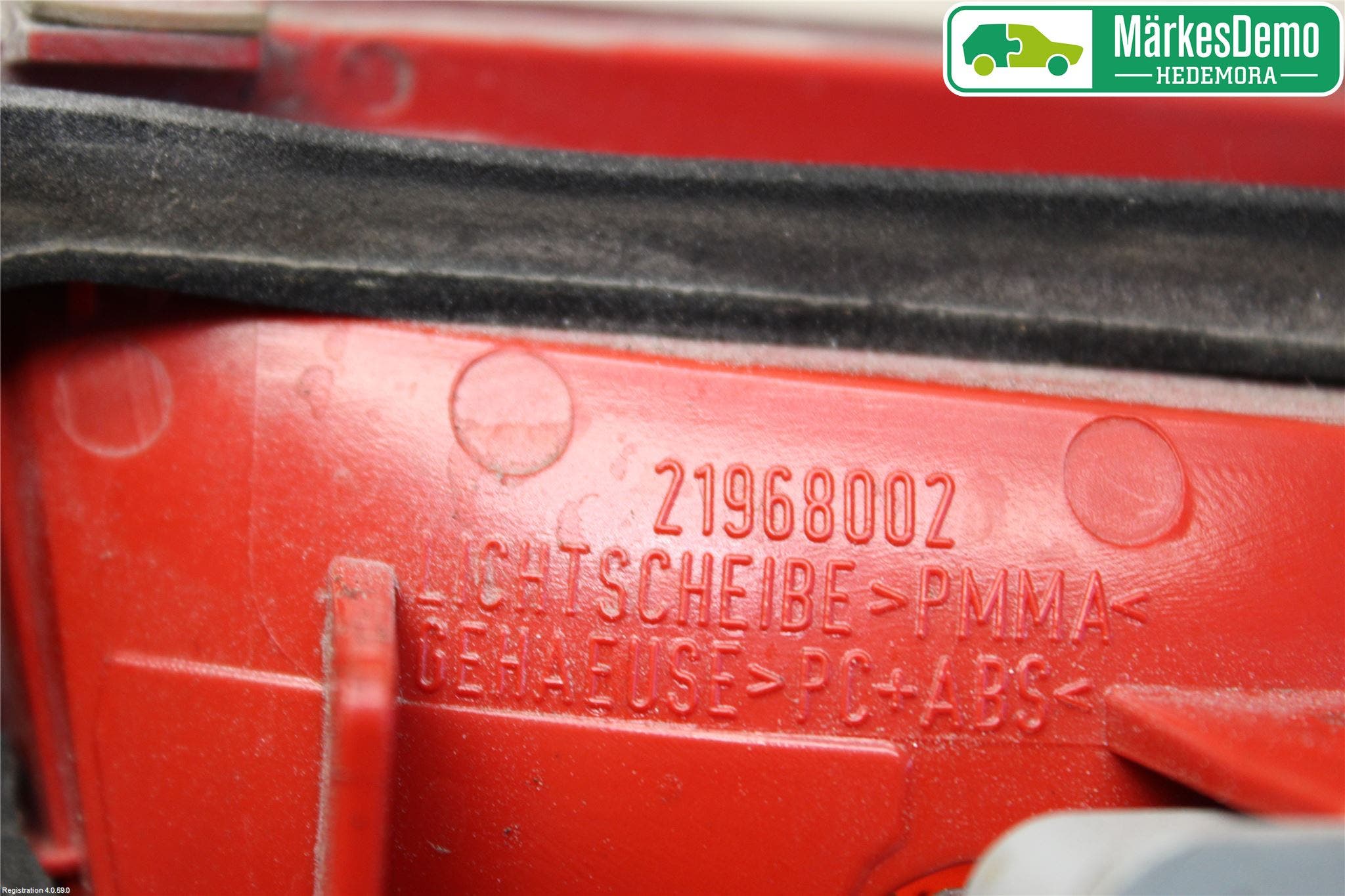 Audi A4/S4 08-11 Bakljus Lucka Hö