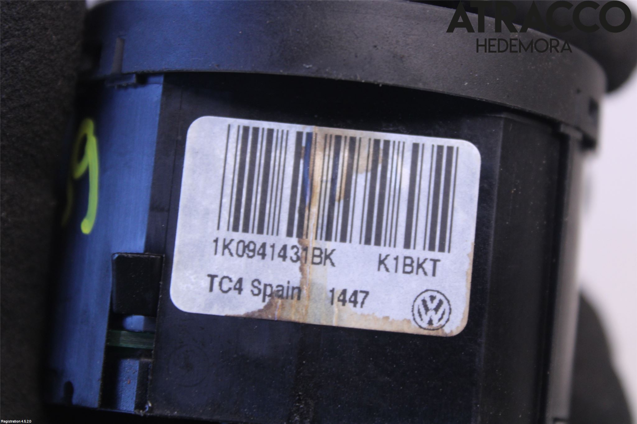 Volkswagen VW CADDY 16-20 Strömställare Ljus