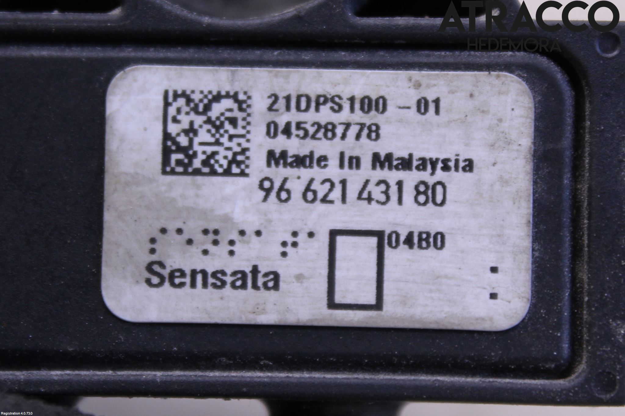 Peugeot 5008 10-16 Givare Temp-Tryck Avgas
