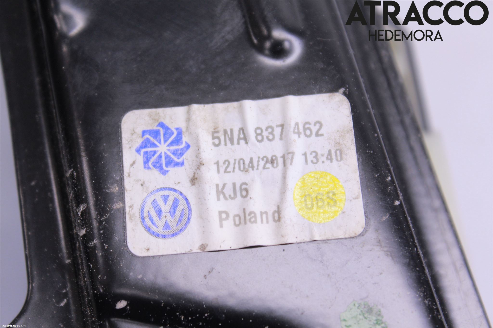 Volkswagen VW TIGUAN 16-24 Fönsterhiss El Kompl