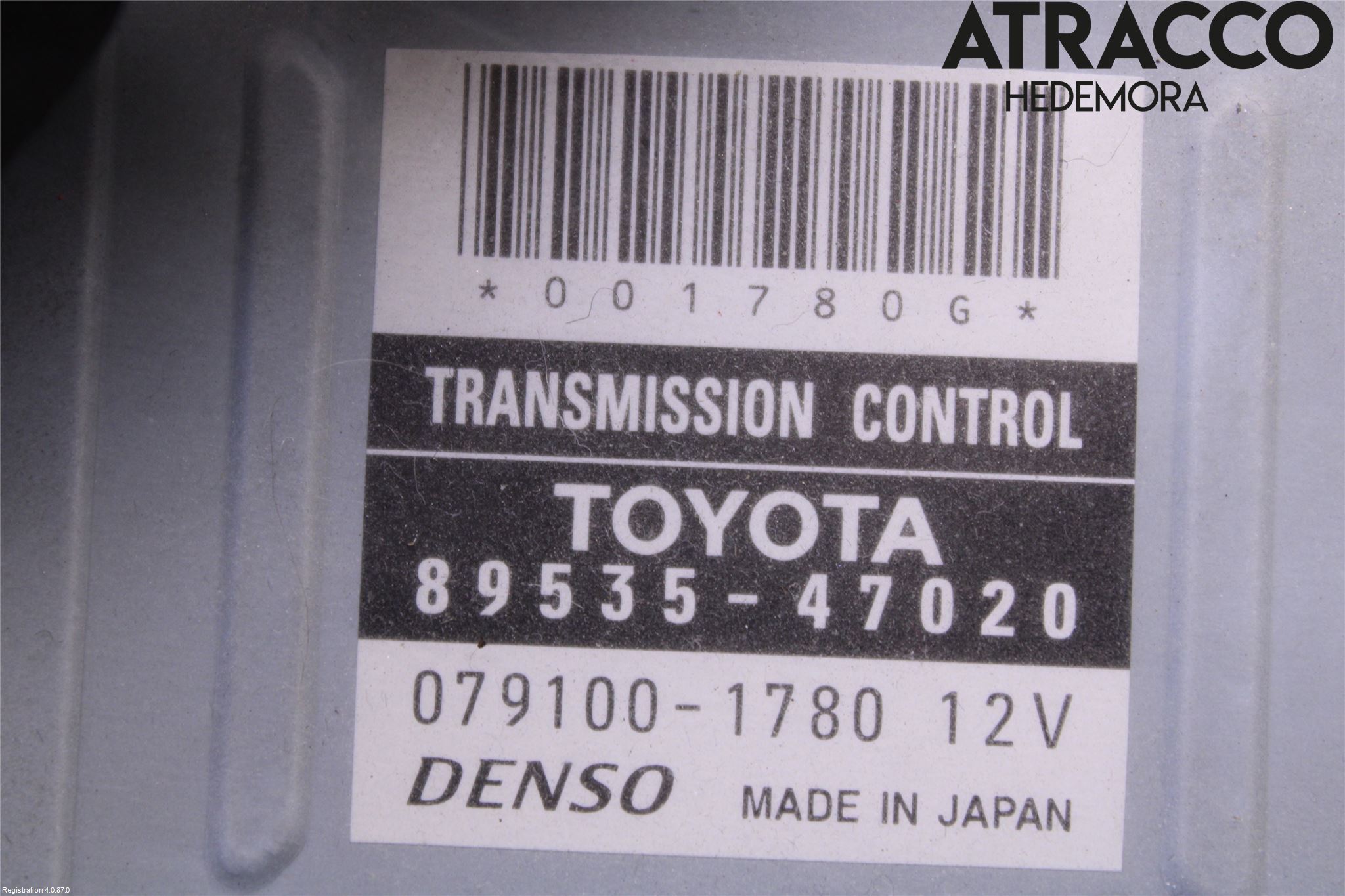 Toyota PRIUS NWH20 04-08 Styrenhet Växellåda