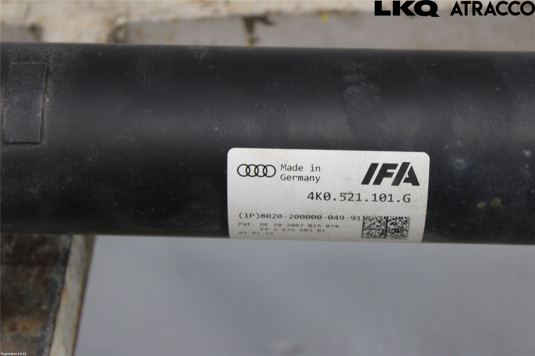 Audi A6 F2/C8 19- Mellanaxel Komp