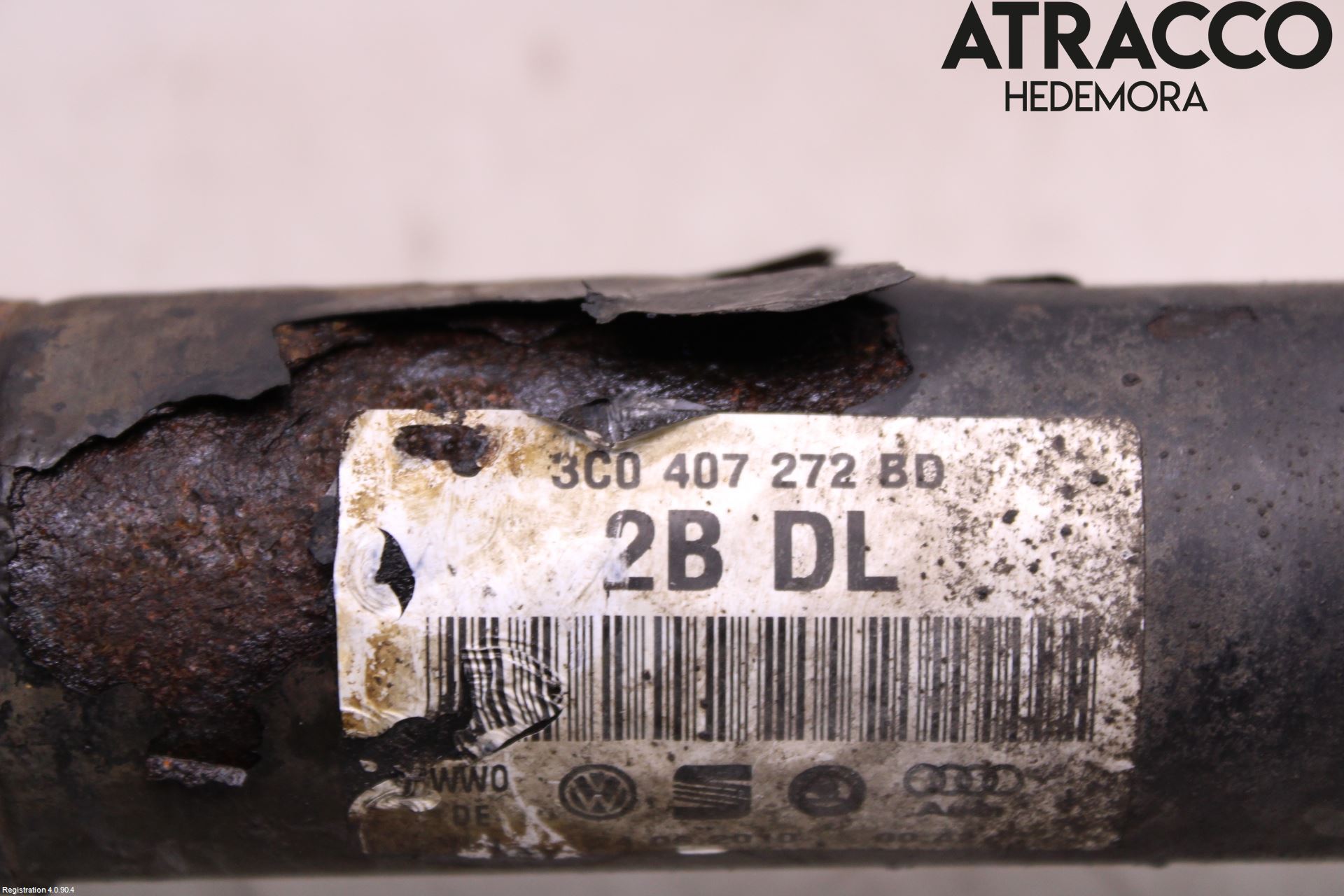 Volkswagen VW GOLF VI 09-13 Drivaxel Fram Höger