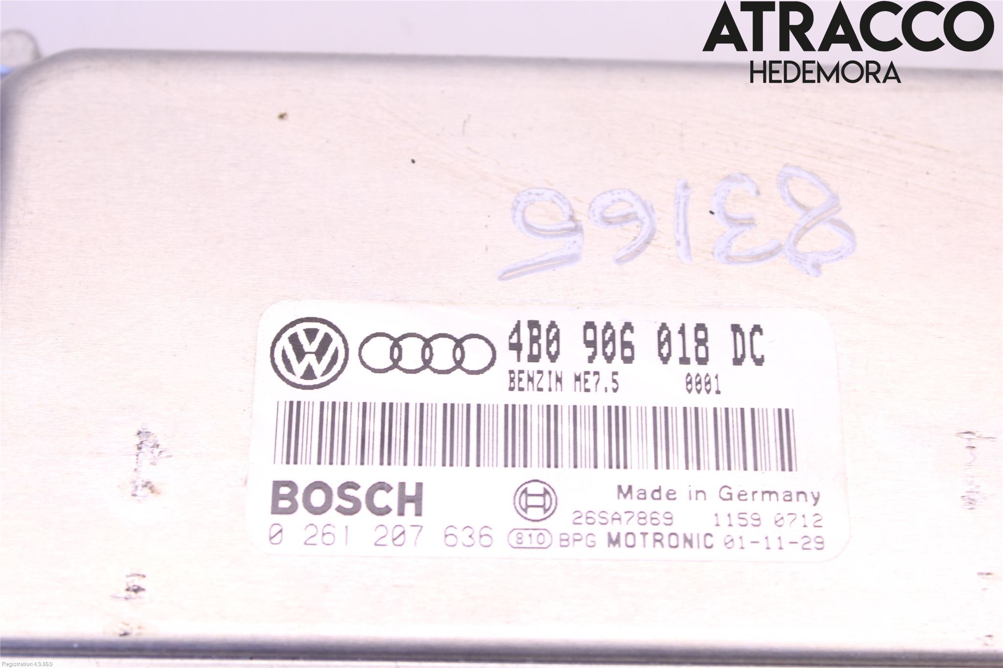 Volkswagen VW PASSAT 01-05 Styrenhet Insprut Bensin