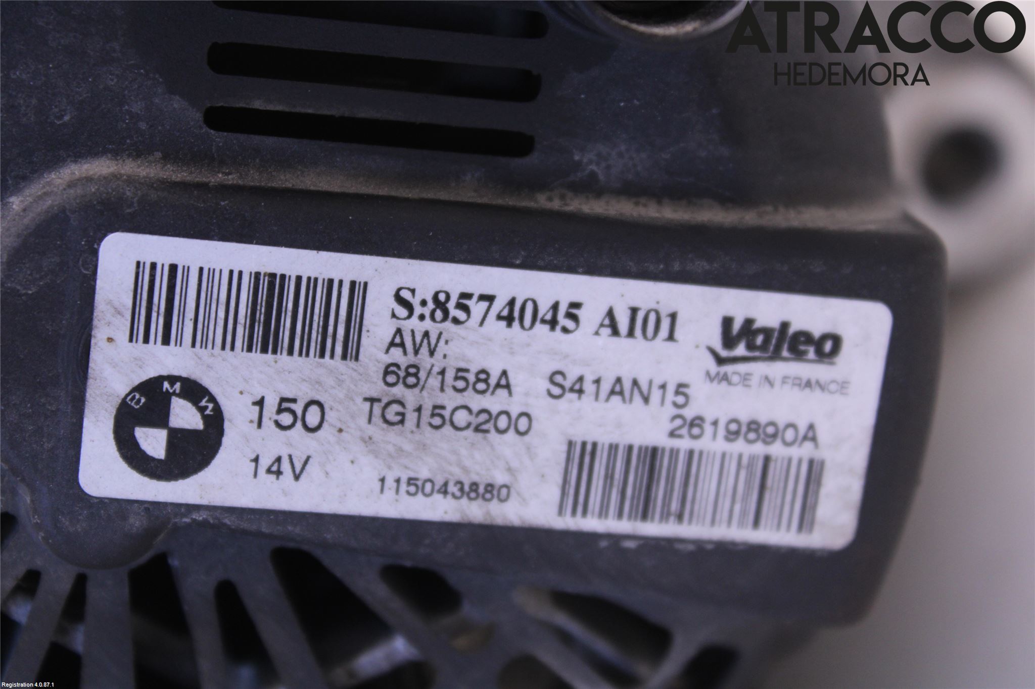 Toyota AURIS 13-19 Generator