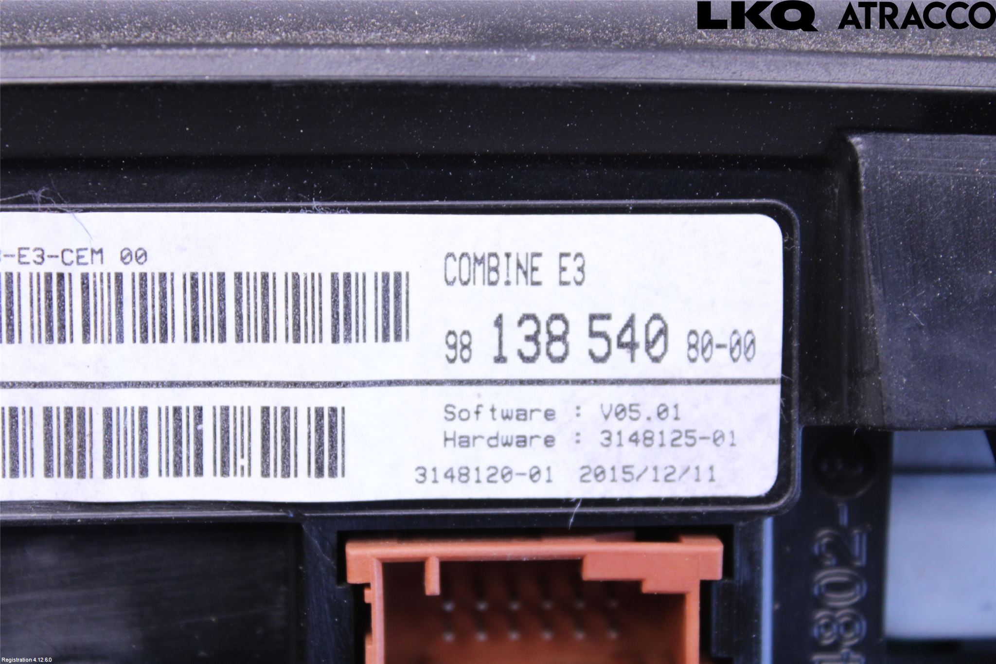 Citroen C4 CACTUS 14-20 Instrument Komb