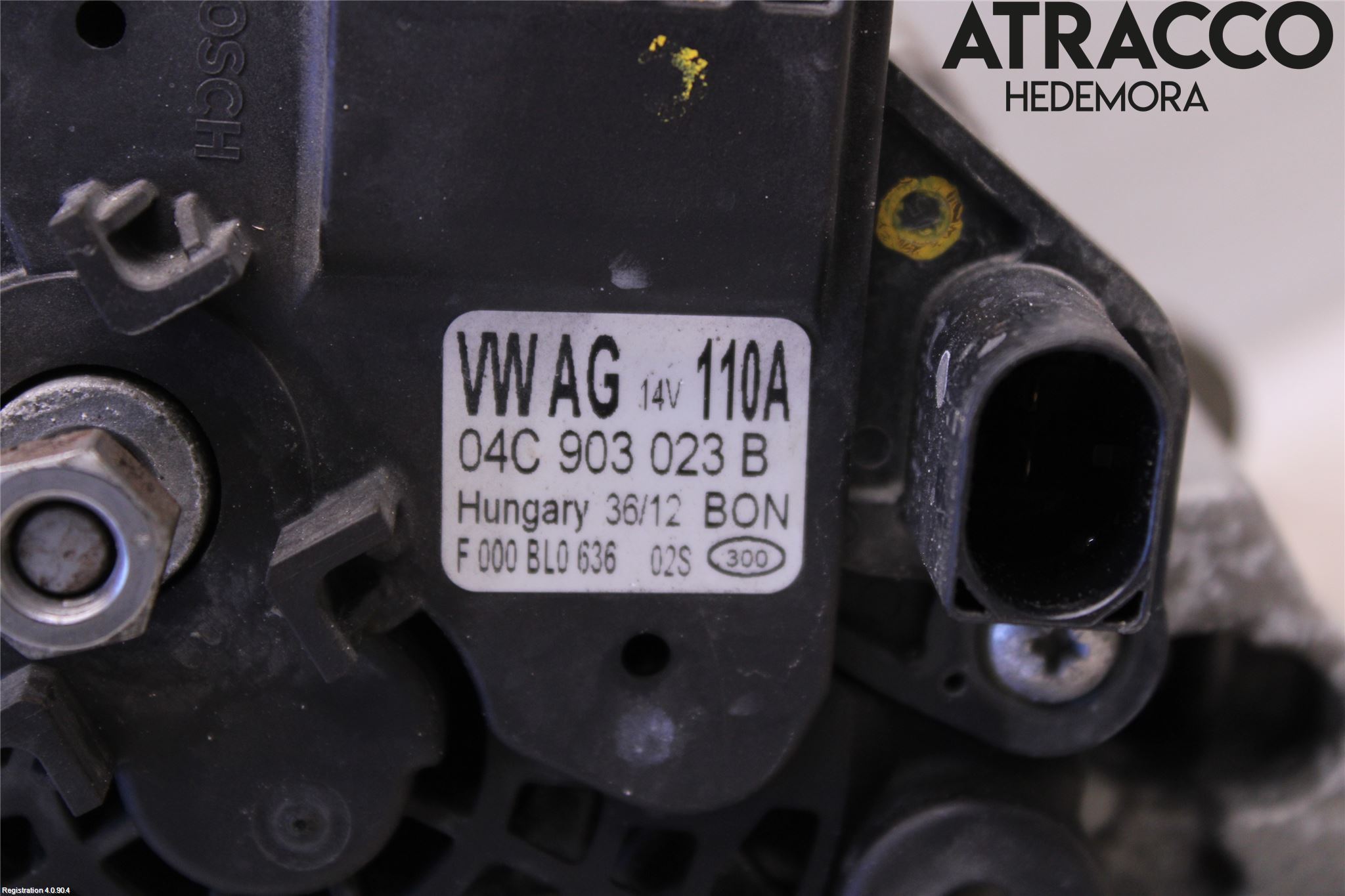 Volkswagen VW UP! / E-UP! Generator