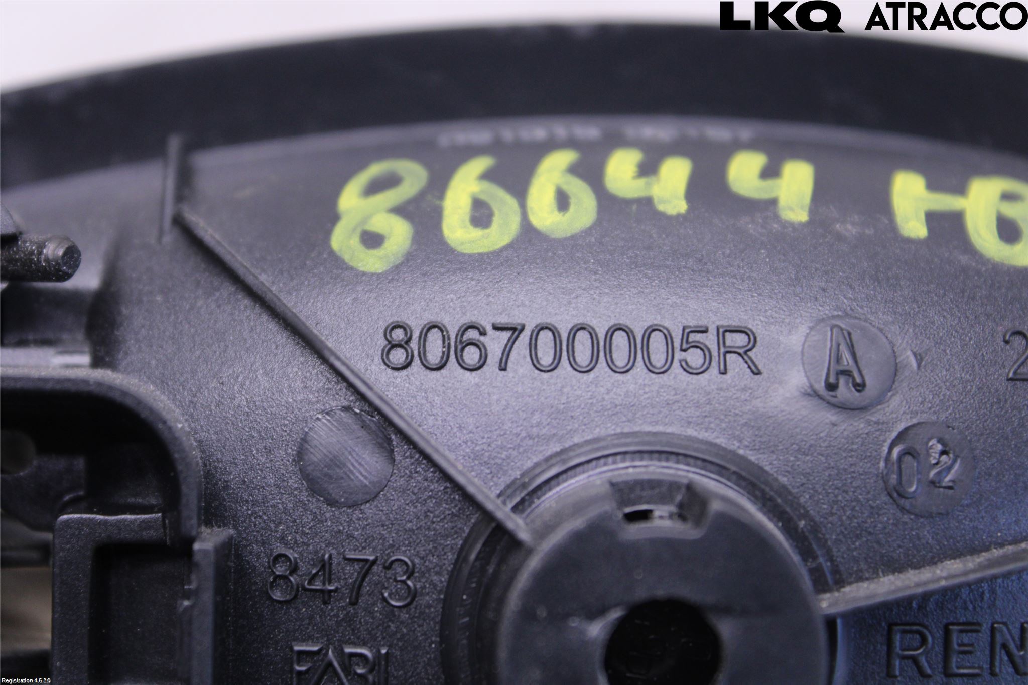 Renault CAPTUR 13-19 Dörrhandtag Inre Hö