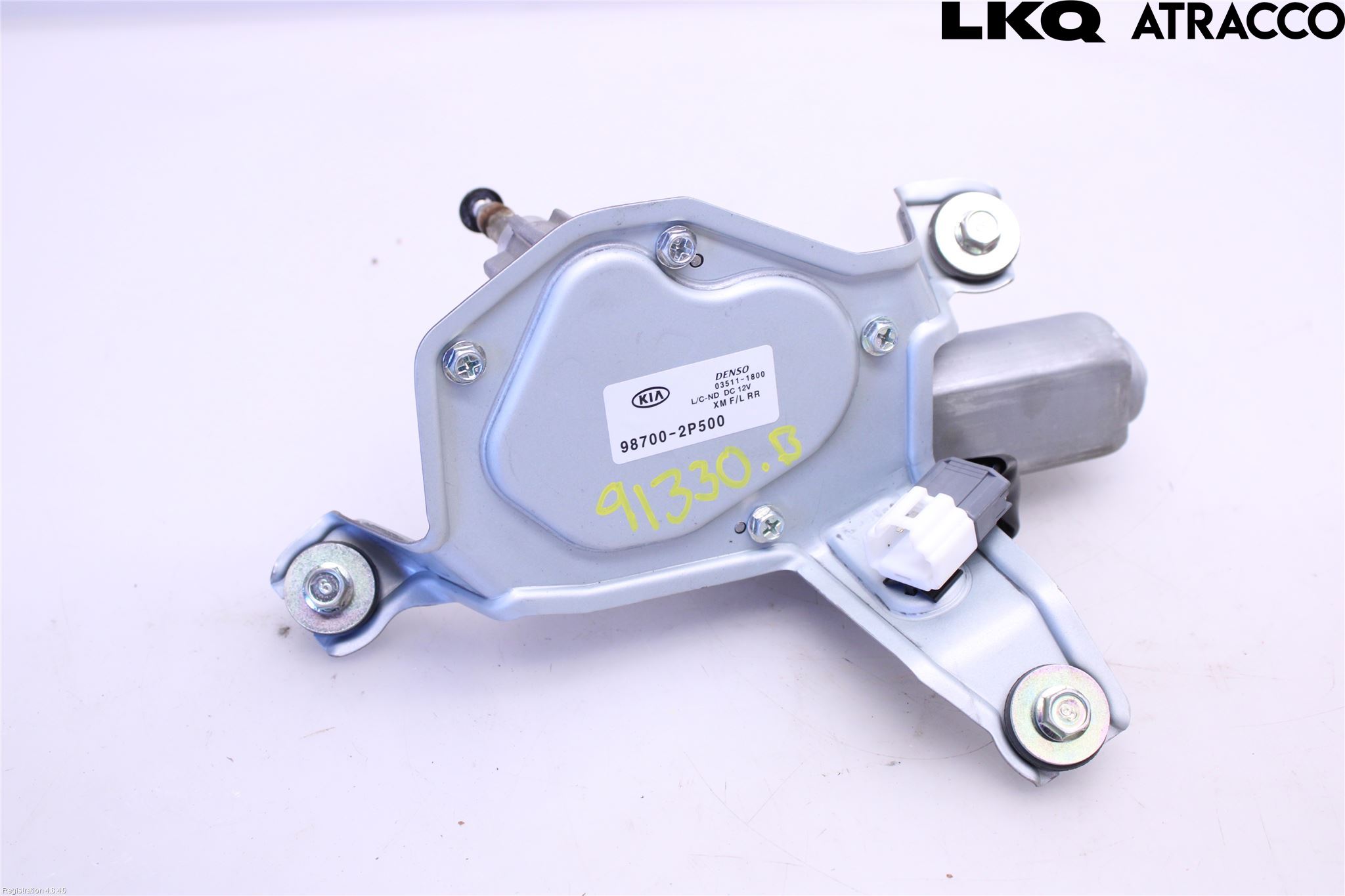 Kia SORENTO 10-14 Torkarmotor Baklucka