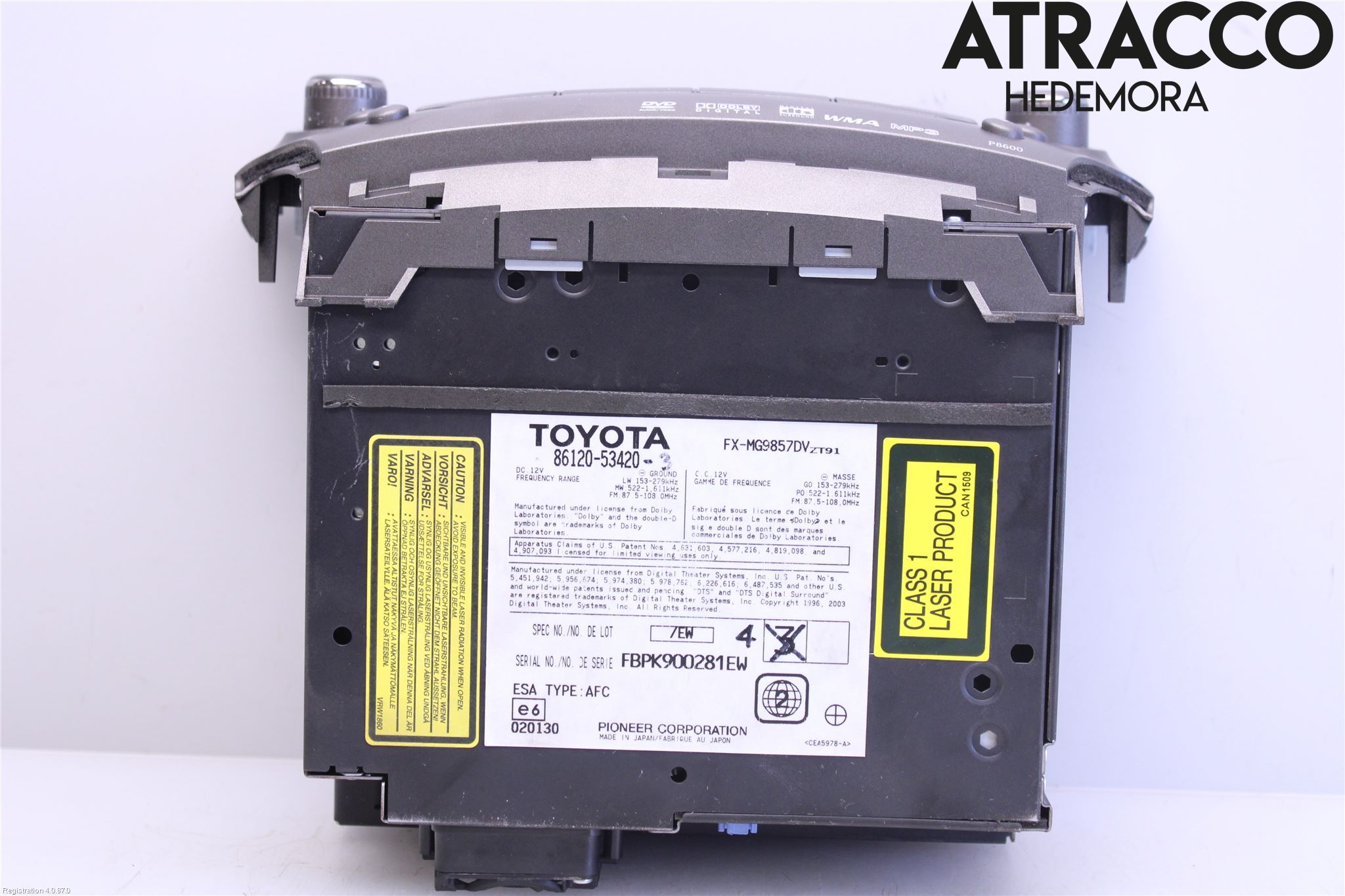 Lexus IS 220d/250/350 06-13 Cd Radio - Multimediapanel