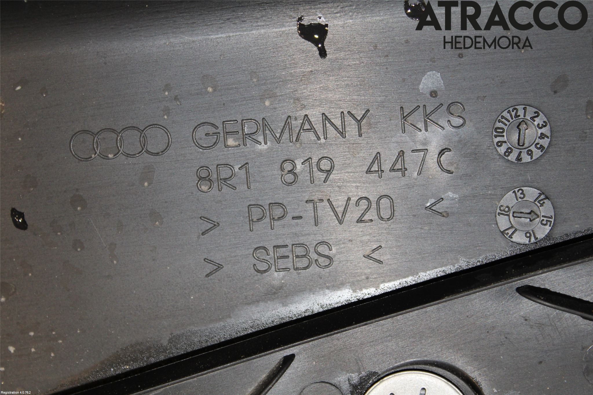 Audi Q5 09-16 Torpedplåt-Torpedplast