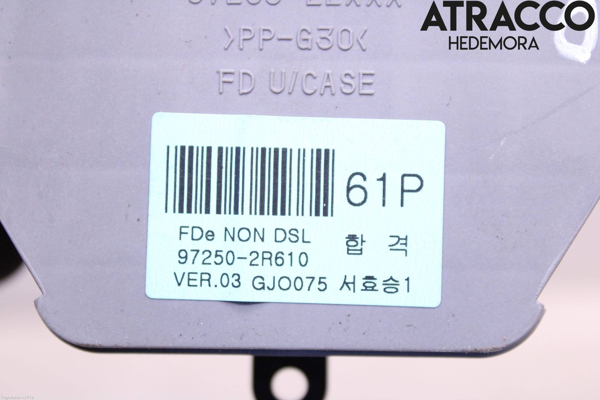 Hyundai i30 FD 07-12 Ac Styrenhet Ac Manöveren