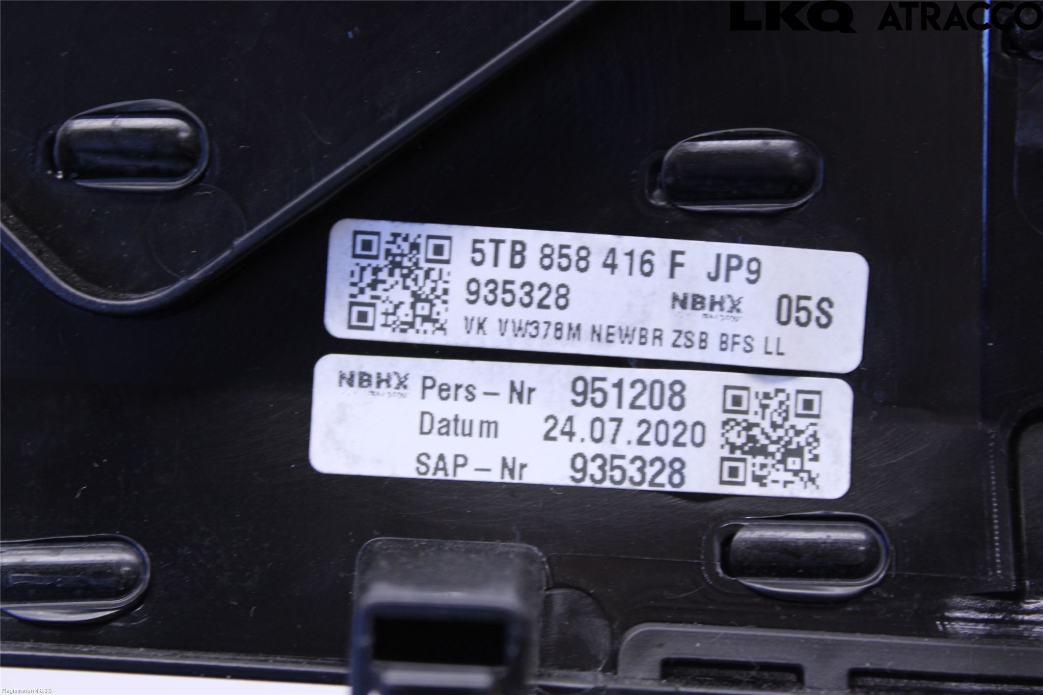Volkswagen VW TOURAN 16- Instrumentbräda Inlägg-Dekorlist