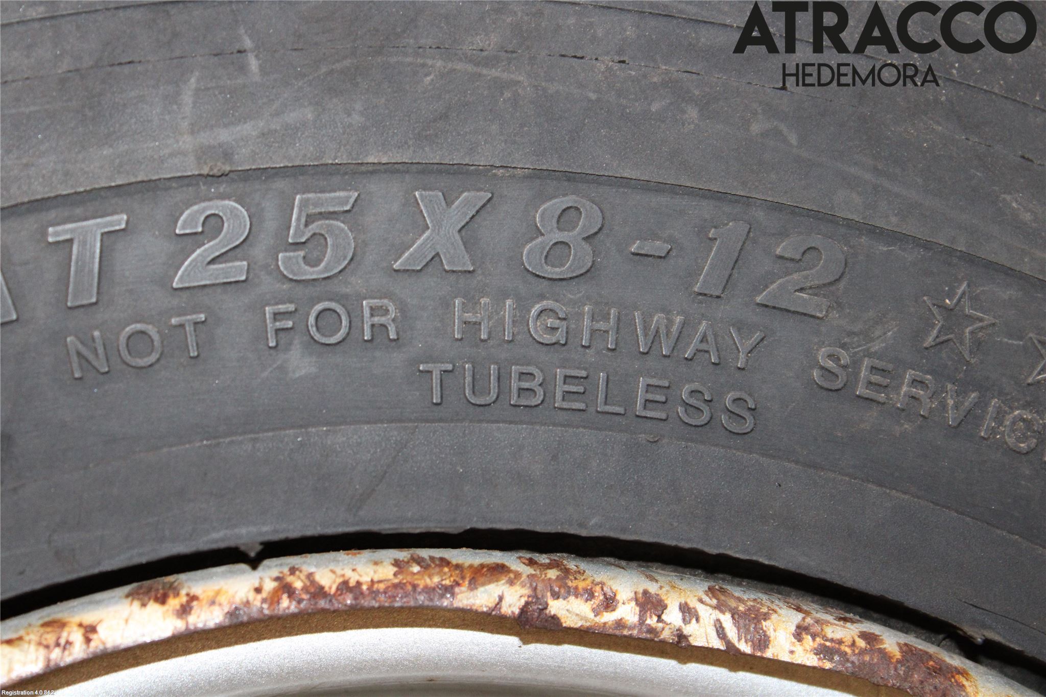 MC och moped ATV YAMAHA Sommardäck Plåtfälg 4St