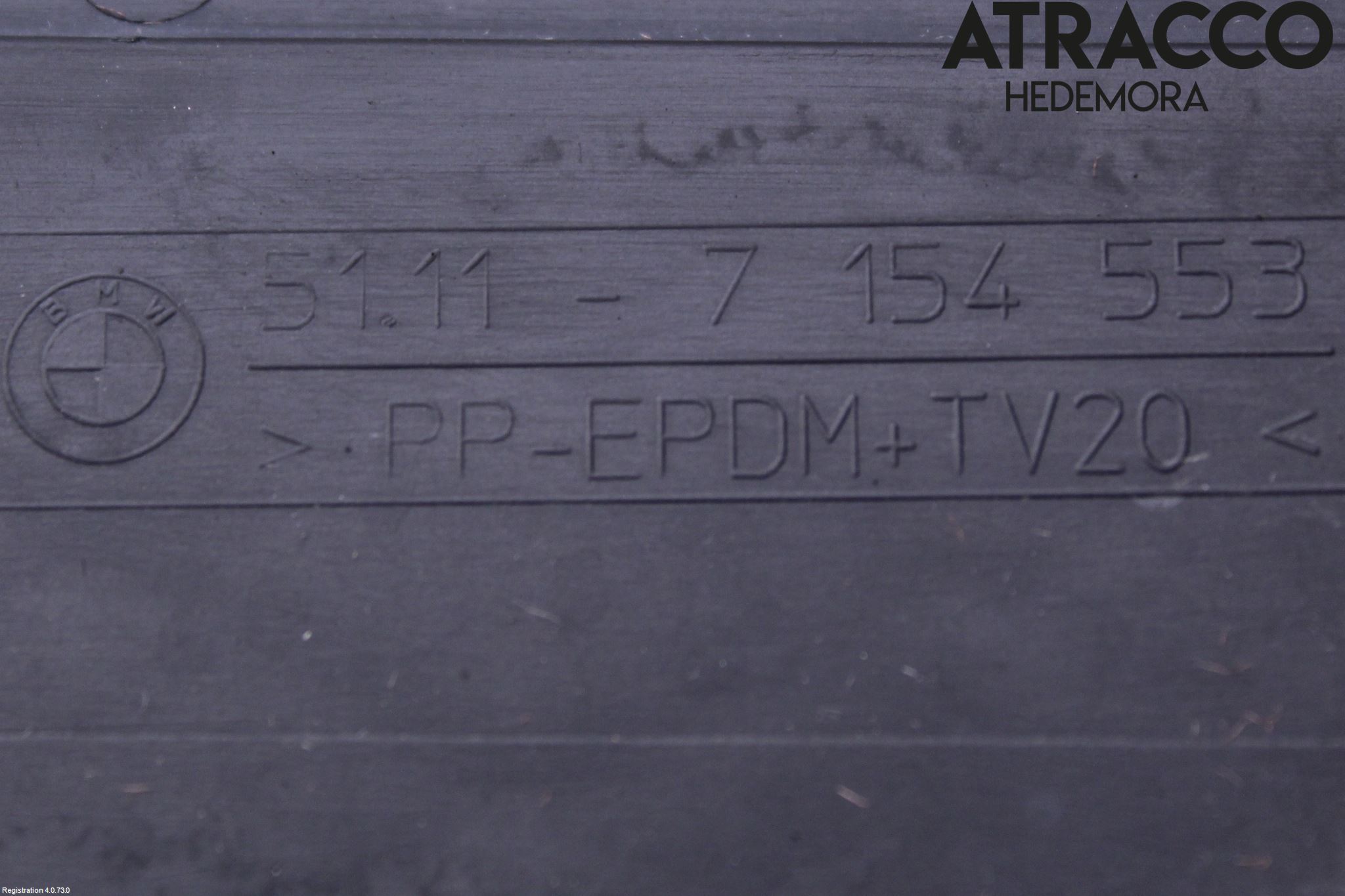 BMW 3 E90/91 SED/TOU 05-12 Grilldel Vänster