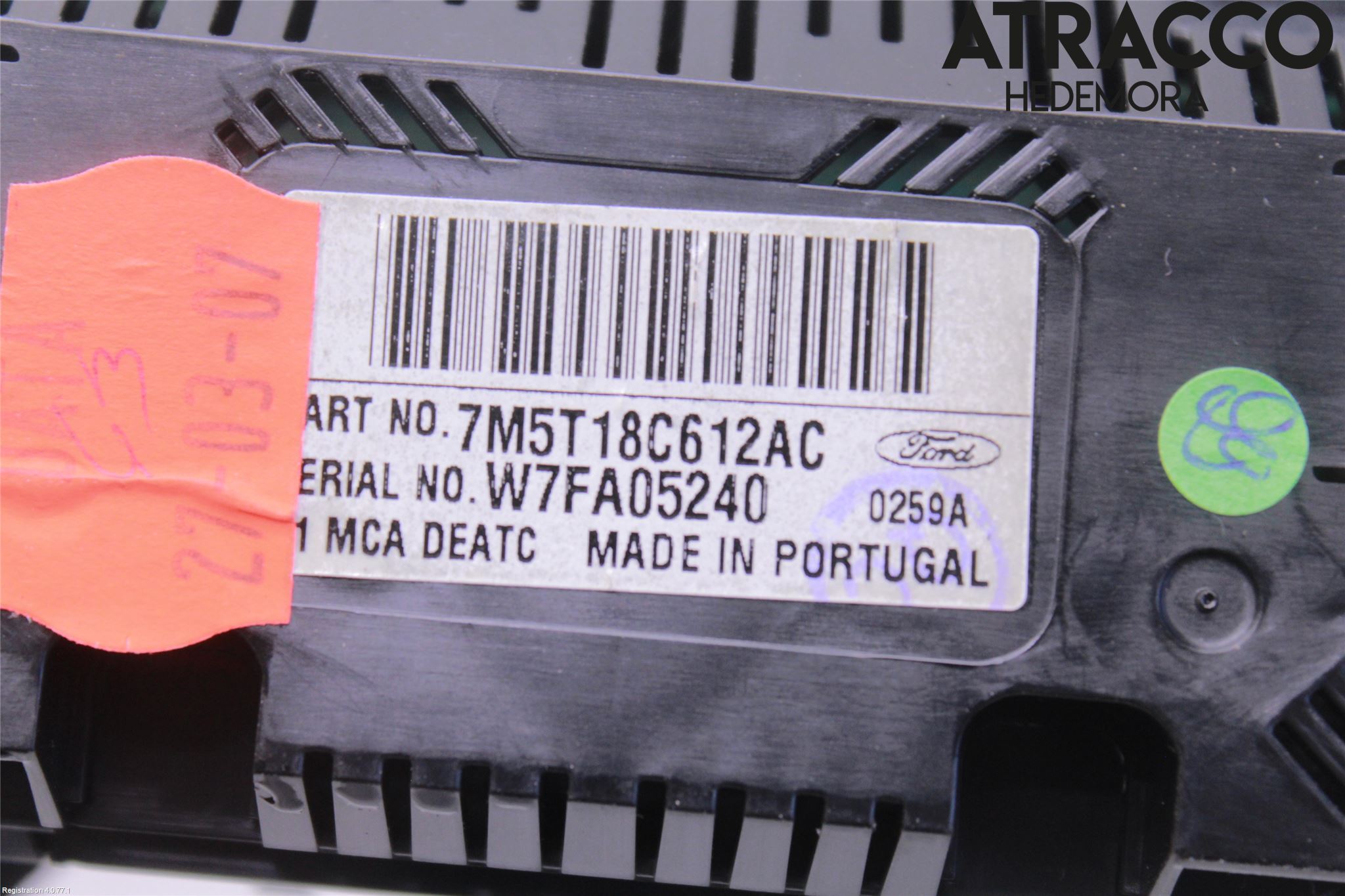 Ford FOCUS     04-07 Ac Styrenhet Ac Manöveren