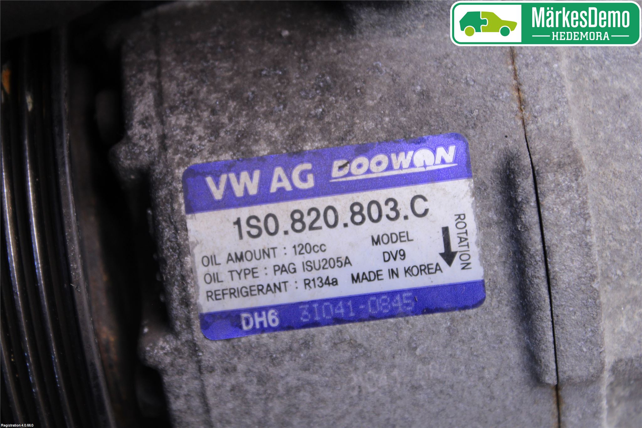 Volkswagen VW UP! / E-UP! Ac Kompressor