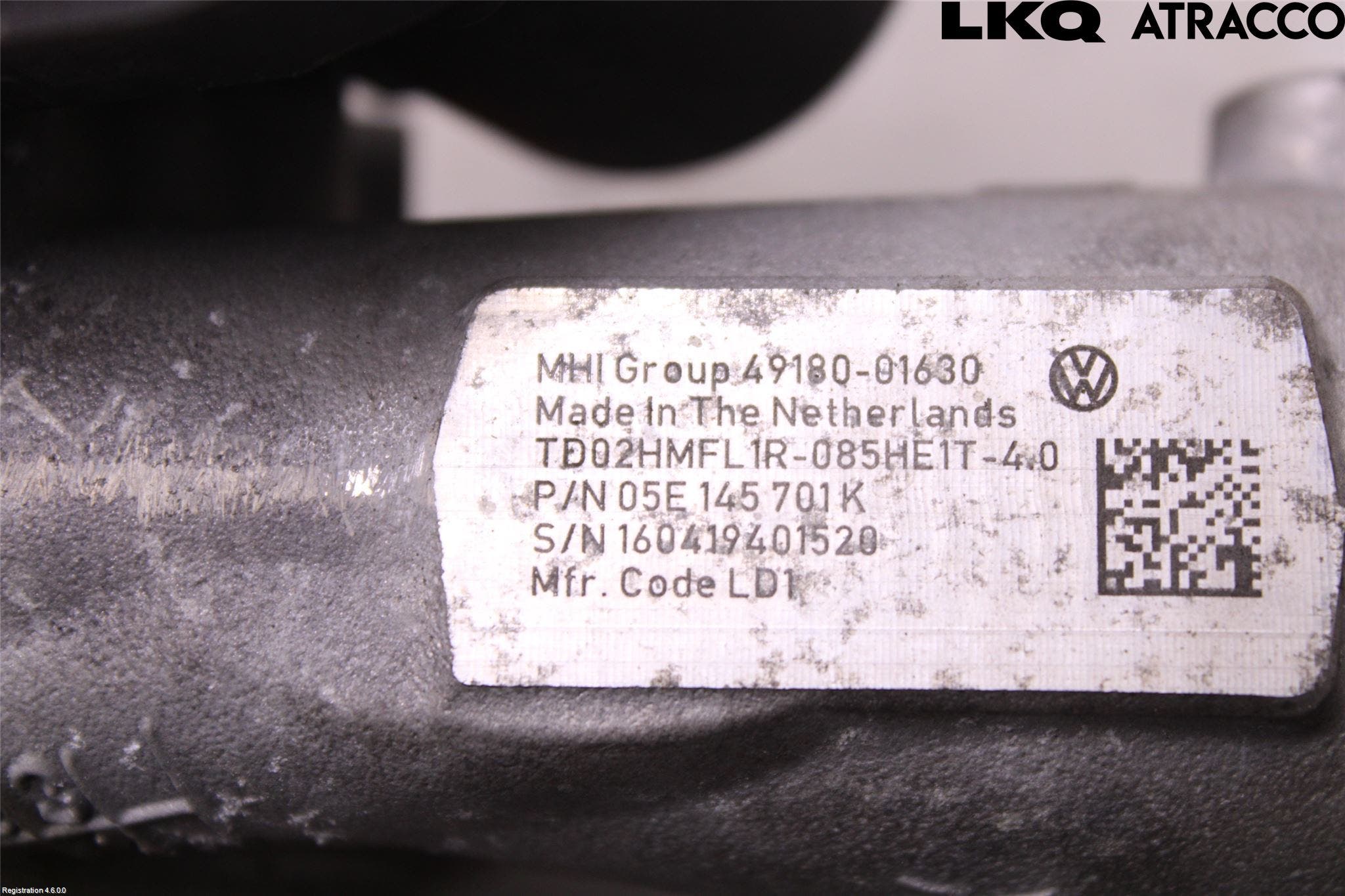 Volkswagen VW PASSAT 20-24 Turboaggregat