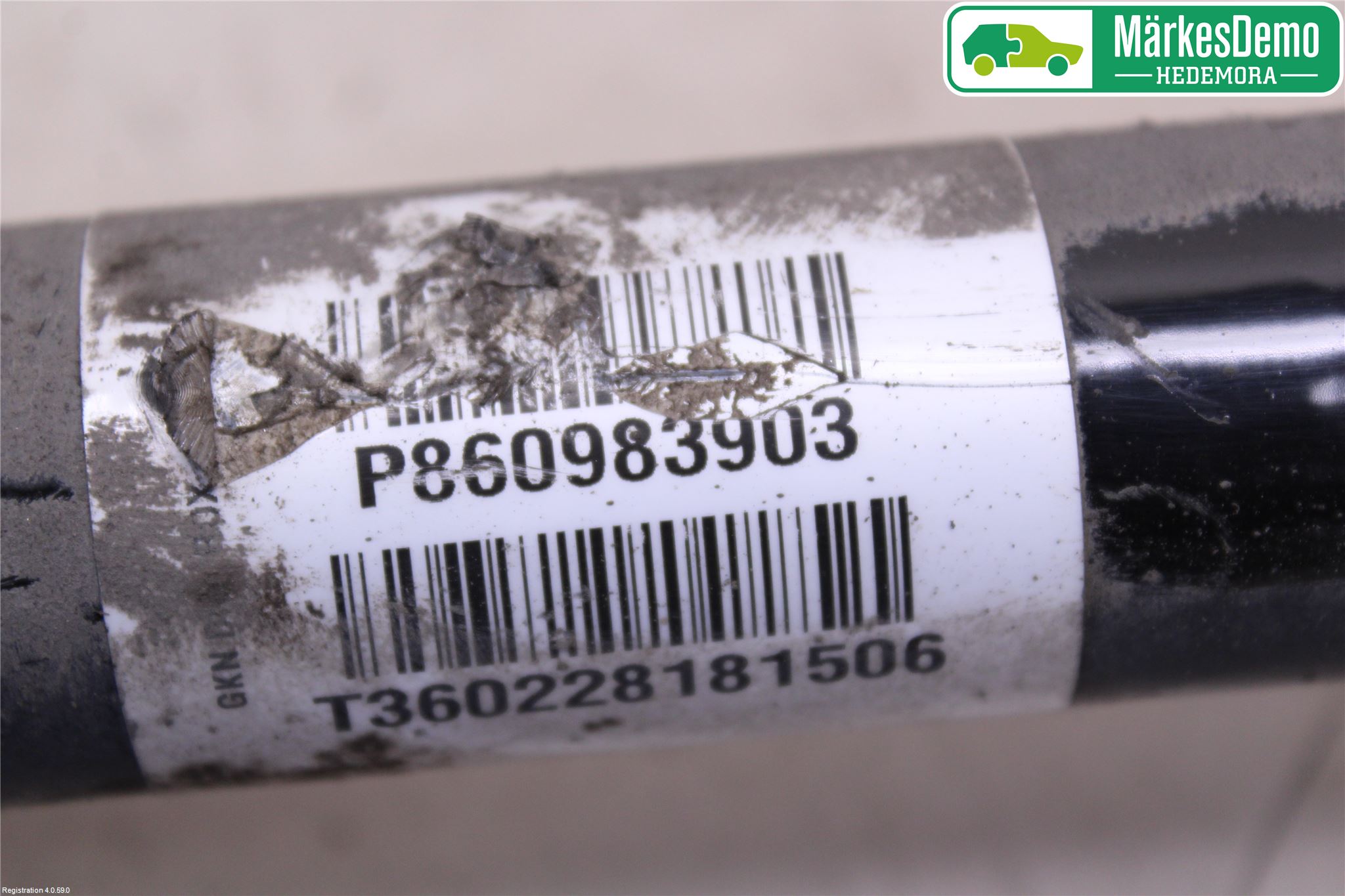 BMW X5 F15 13-18 Drivaxel Bak Vänster