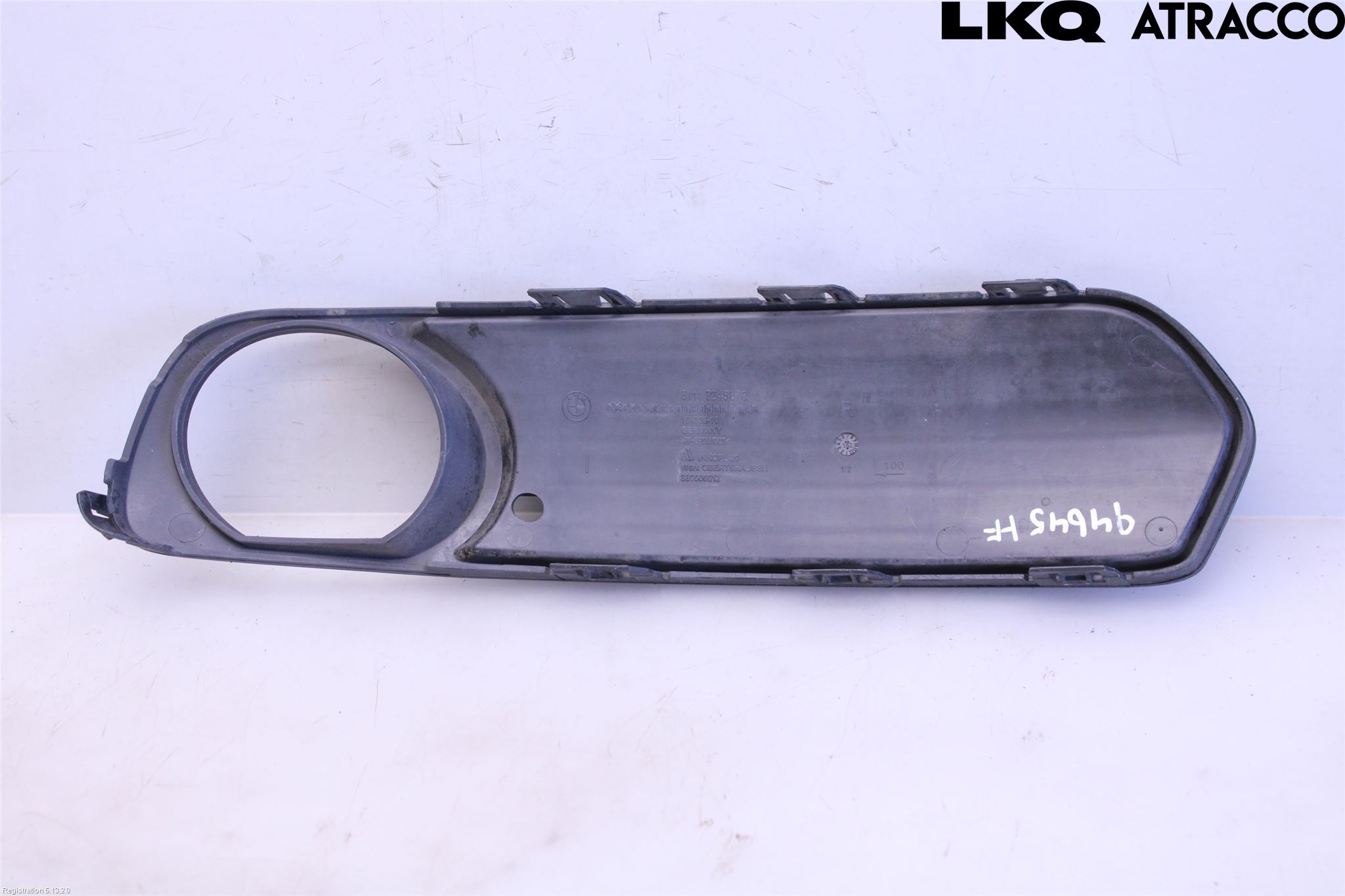 BMW 1 F20/F21 11-19 Dimljussarg Fram