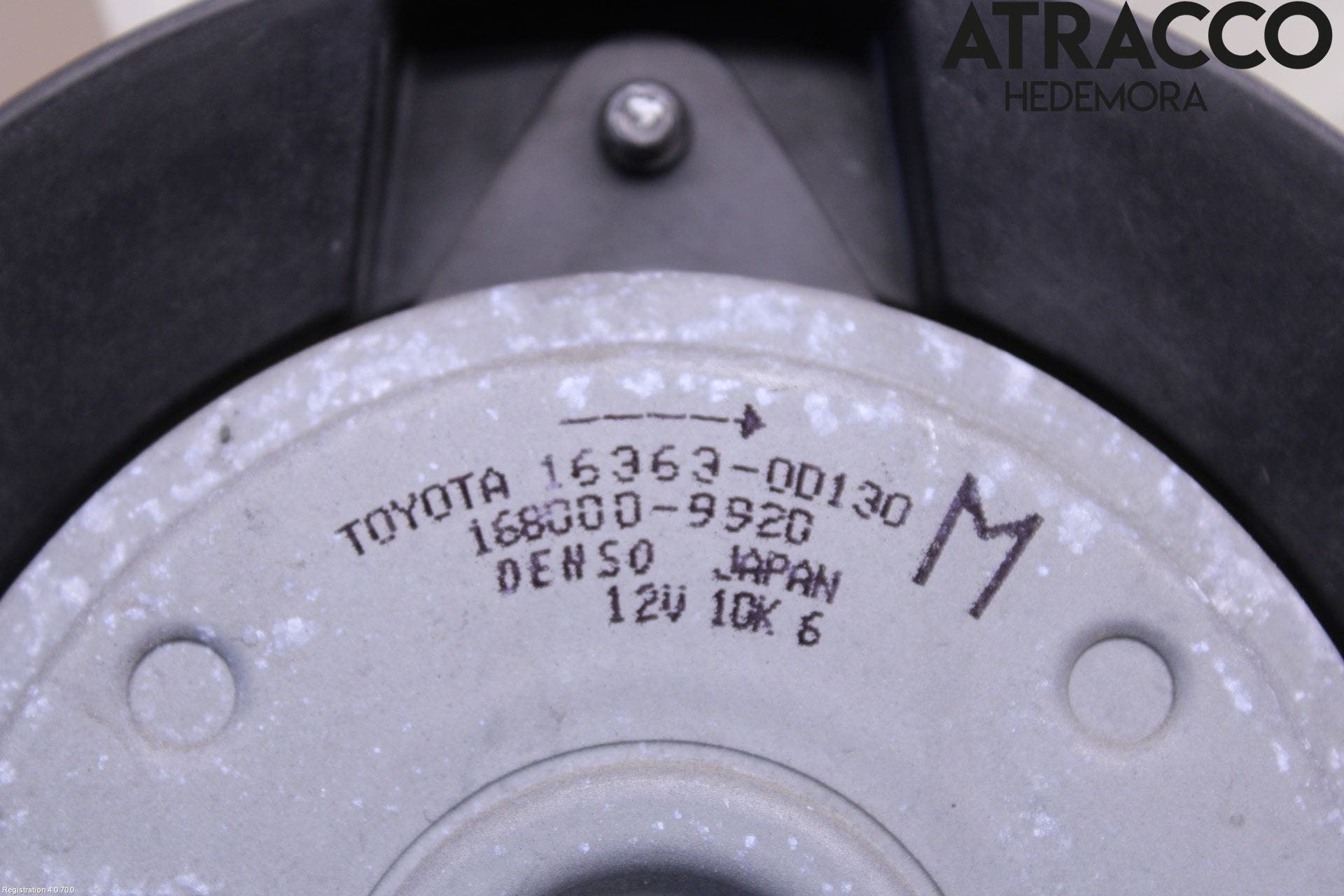 Toyota AVENSIS 09-15 Kylfläkt El