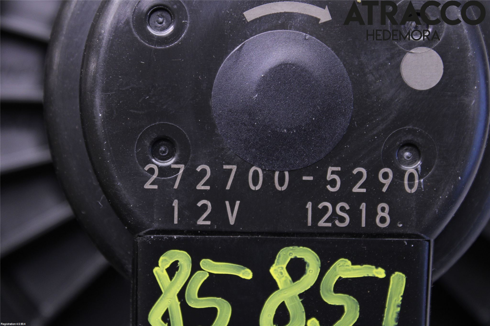 Subaru OUTBACK 15-20 Ac Värmefläkt