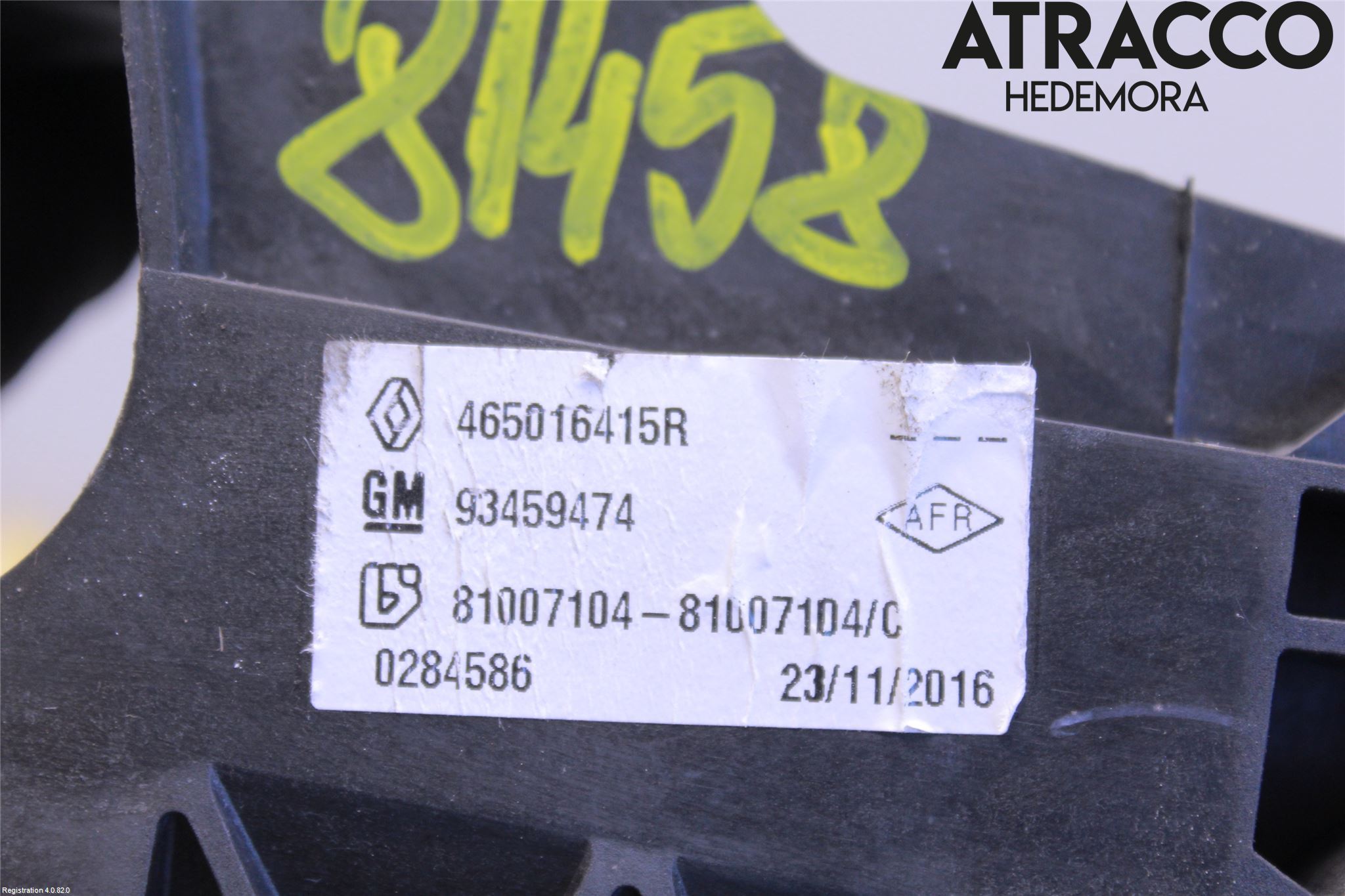 Fiat TALENTO 16- Bromspedal