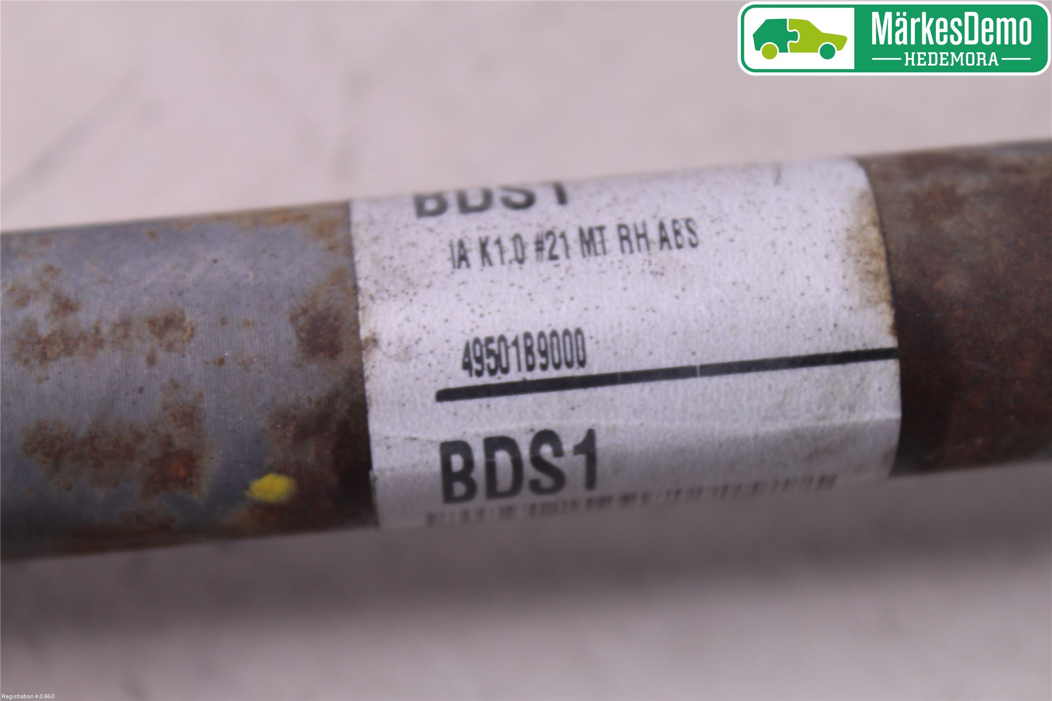 Hyundai i10 BA 17-20 Drivaxel Fram Höger
