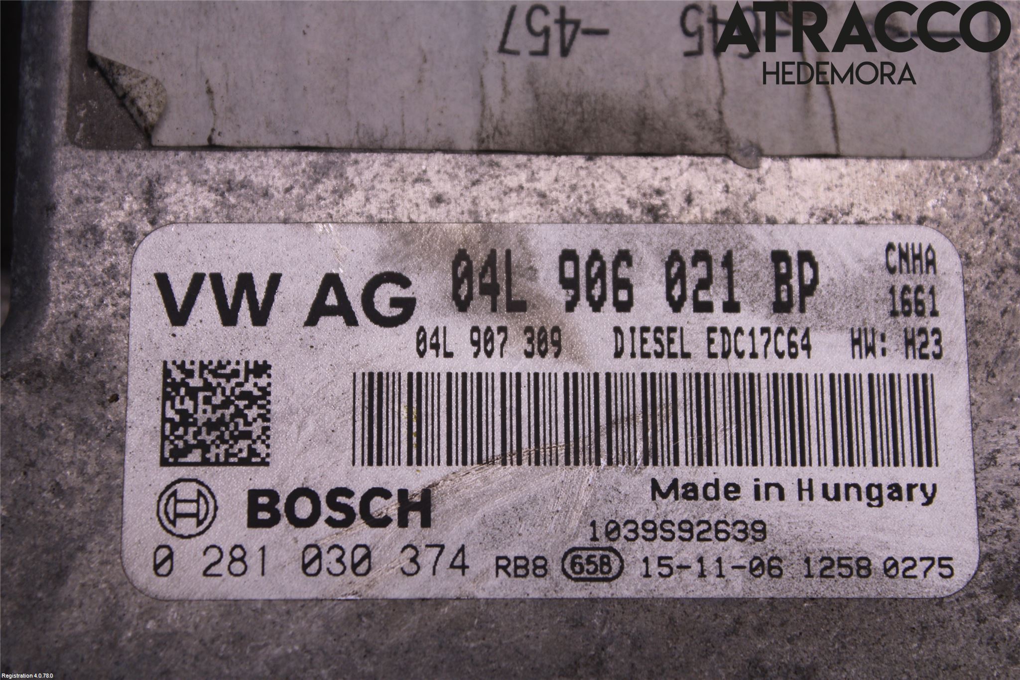 Audi A6/S6 4G 11-18 Styrenhet Inspump Diesel